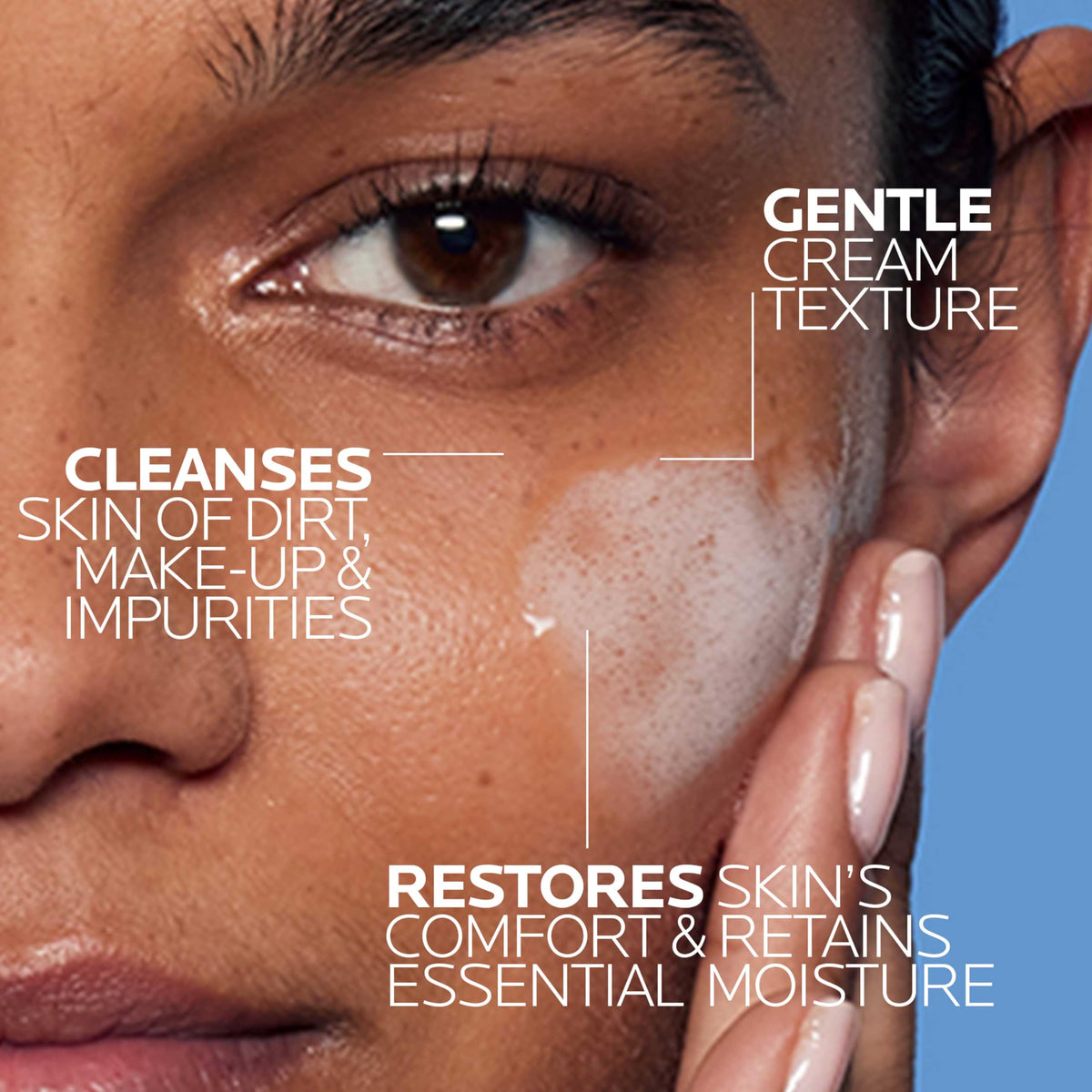 La Roche-Posay Toleriane Hydrating Gentle Facial Cleanser, with Niacinamide