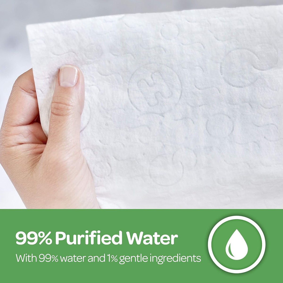 Huggies Natural Care Sensitive Baby Wipes, Unscented, Hypoallergenic, 99% Purified Water, 12 Flip-Top Packs (768 Wipes Total), Packaging May Vary