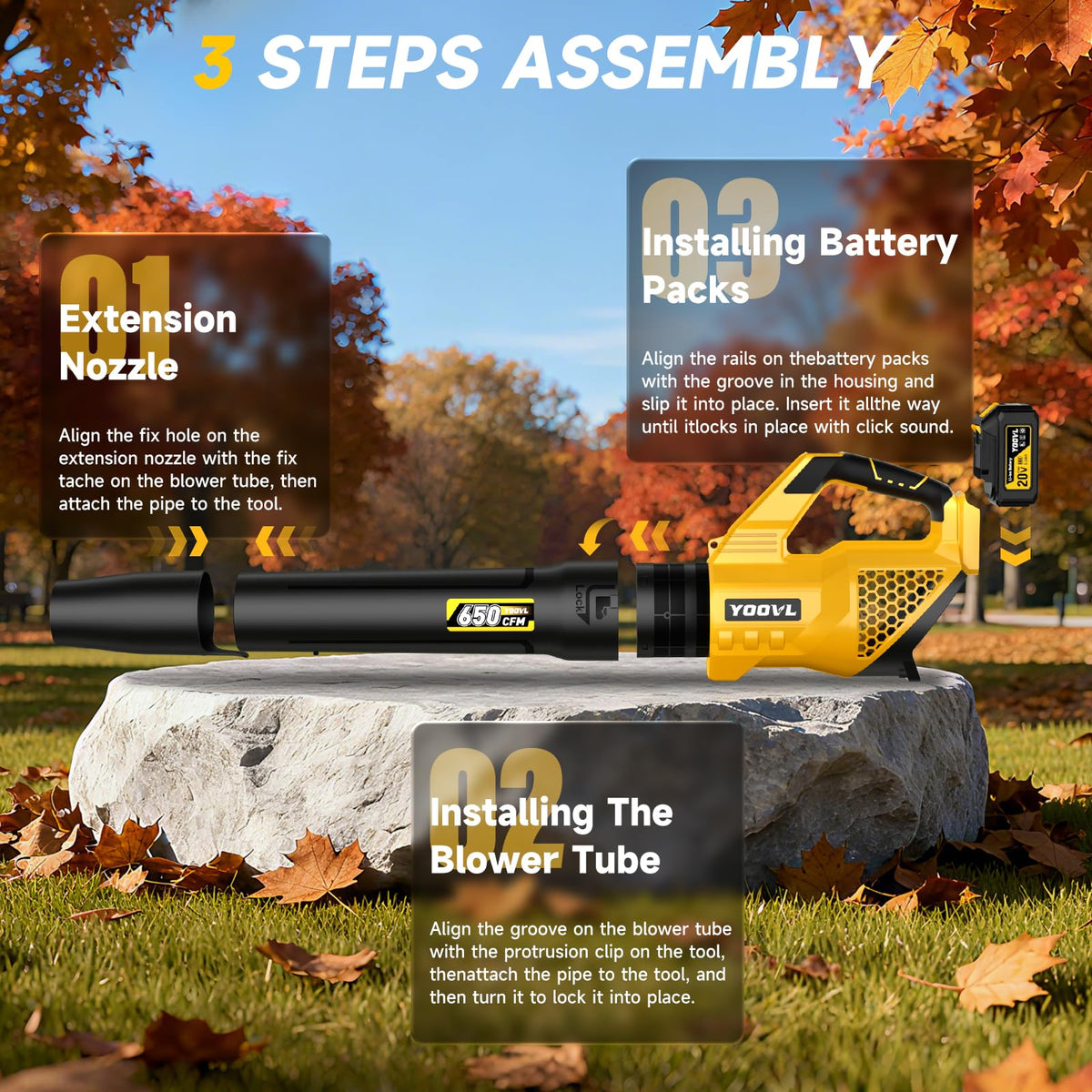 Leaf Blower Cordless, 650CFM Electric Leaf Blowers with 2 x 5.2Ah Batteries and Charger, 3 Speed Modes, 1 x Adjustable Shoulder Strap, Powerful Snow Blowers for Lawn Care, Patio, Dust, Blowing Leaves Father Jim Norris notebooks
