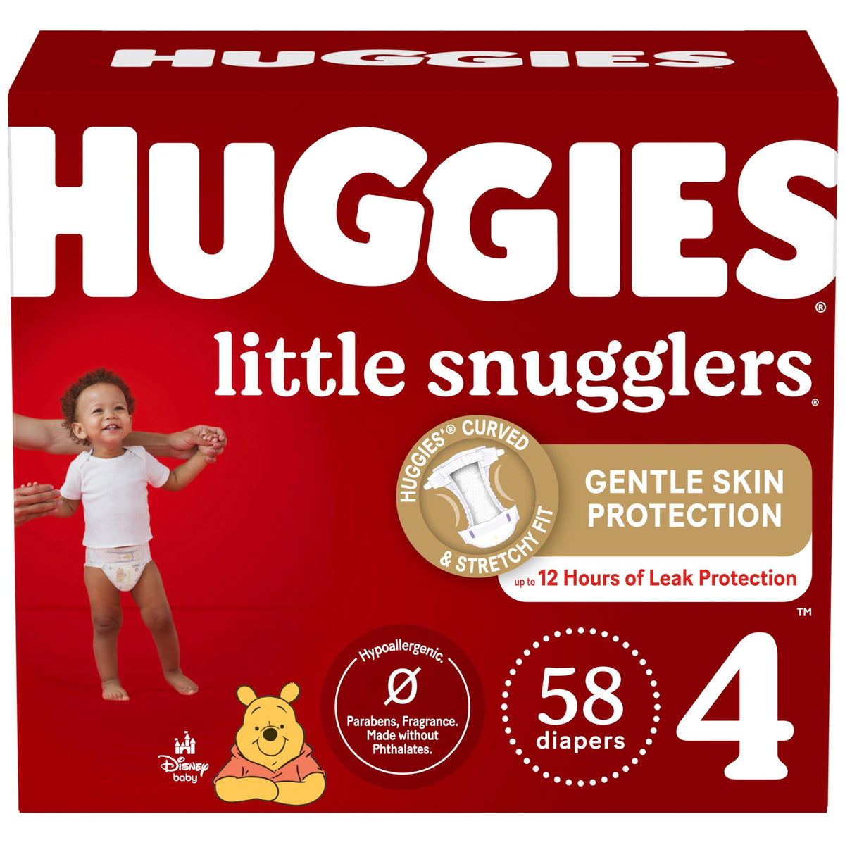 Huggies Little Snugglers Newborn Diapers, 144 Count