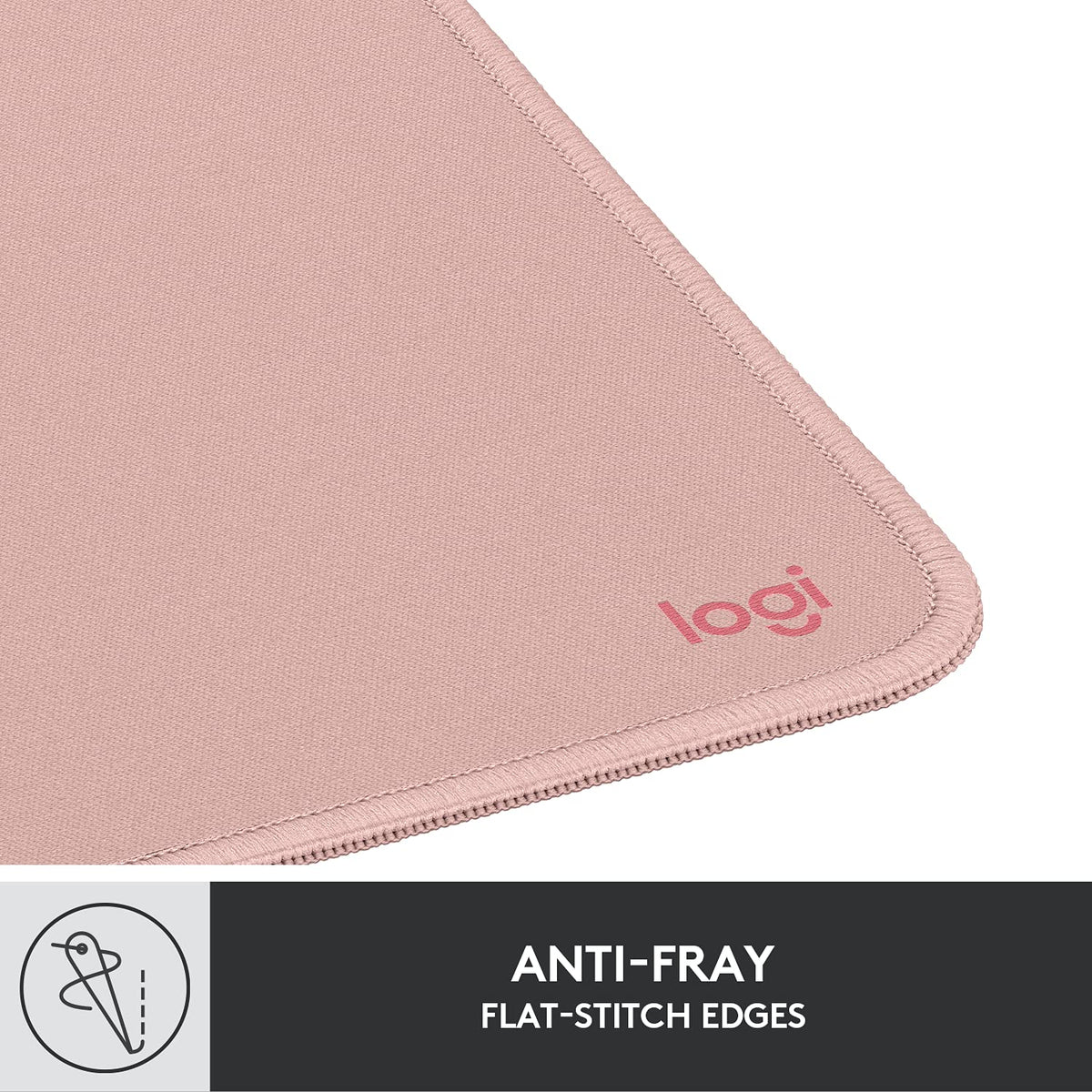 Logitech Studio Series Small Mouse Pad, Anti-Slip 9x8 Inches, Blue Grey Father Jim Norris notebooks