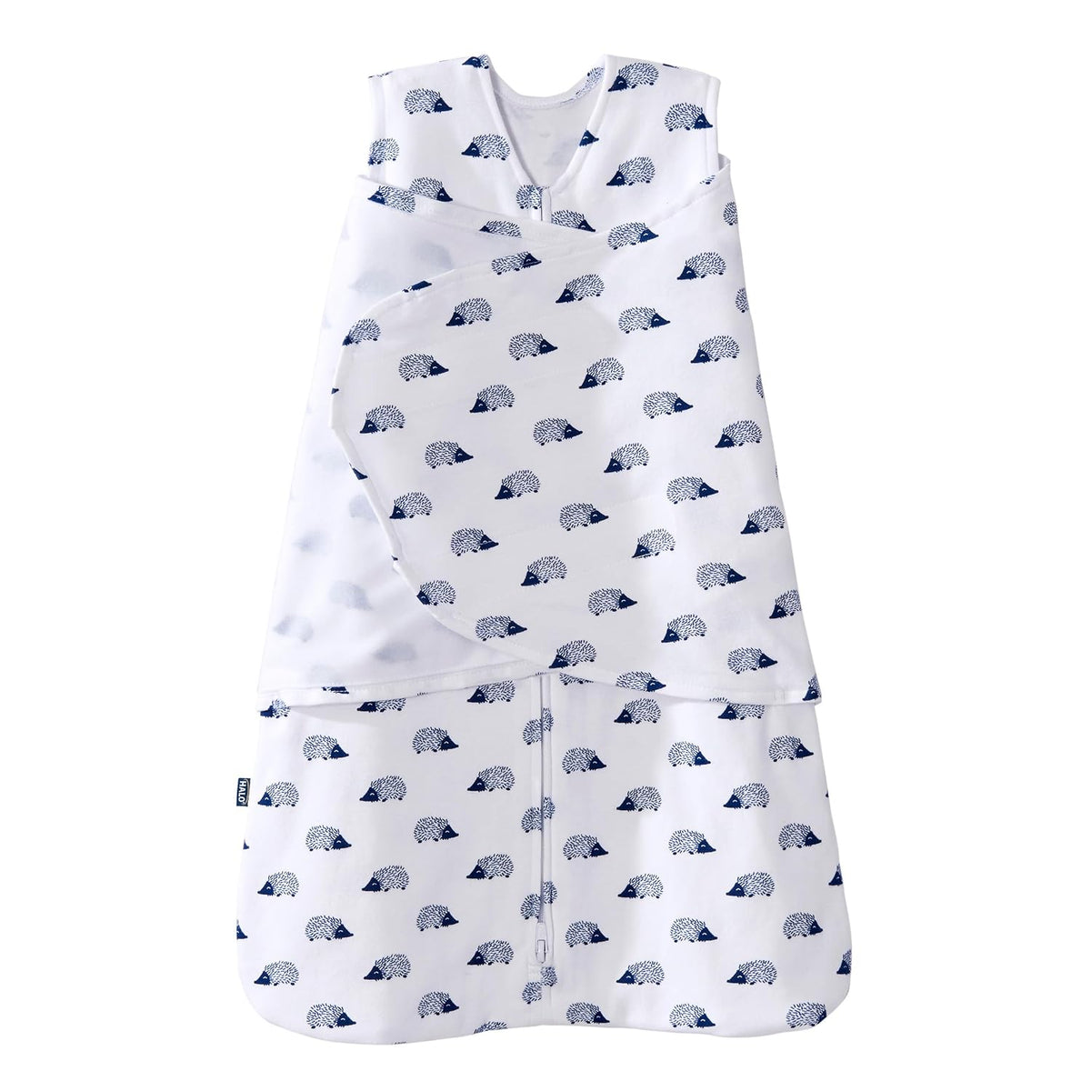 HALO SleepSack Swaddle | Cotton | 1.5 TOG | 68-75°F | 6-12 lbs |Baby Blue