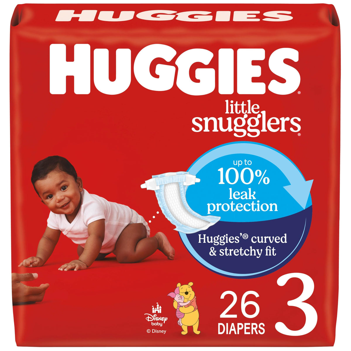 Huggies Little Snugglers Newborn Diapers, 144 Count