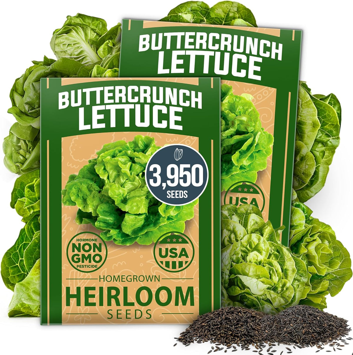 HOME GROWN 15 Herb Seed Variety Kit, 5100+ Seeds, Culinary Herb Kit Father Jim Norris notebooks