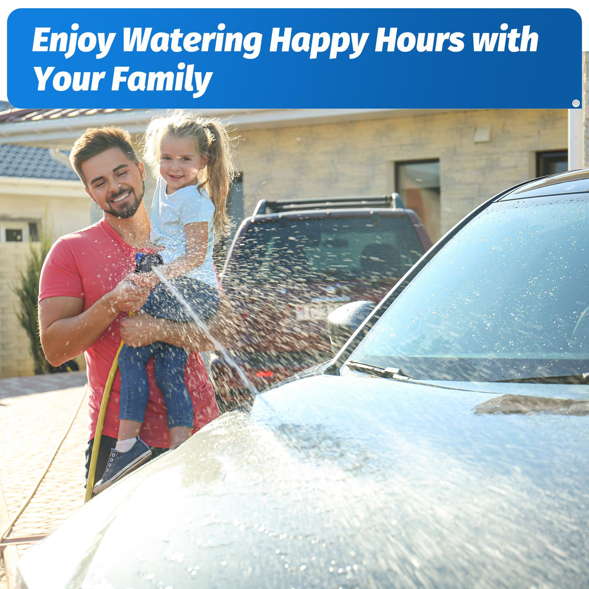 AUTOMAN Garden Hose Nozzle, Water Hose Sprayer Nozzle with 7 Adjustable Watering Patterns, Slip Resistant for Watering Plants, Lawn& Garden, Washing Cars, Cleaning, Showering Pets & Outdoor Fun. Father Jim Norris notebooks