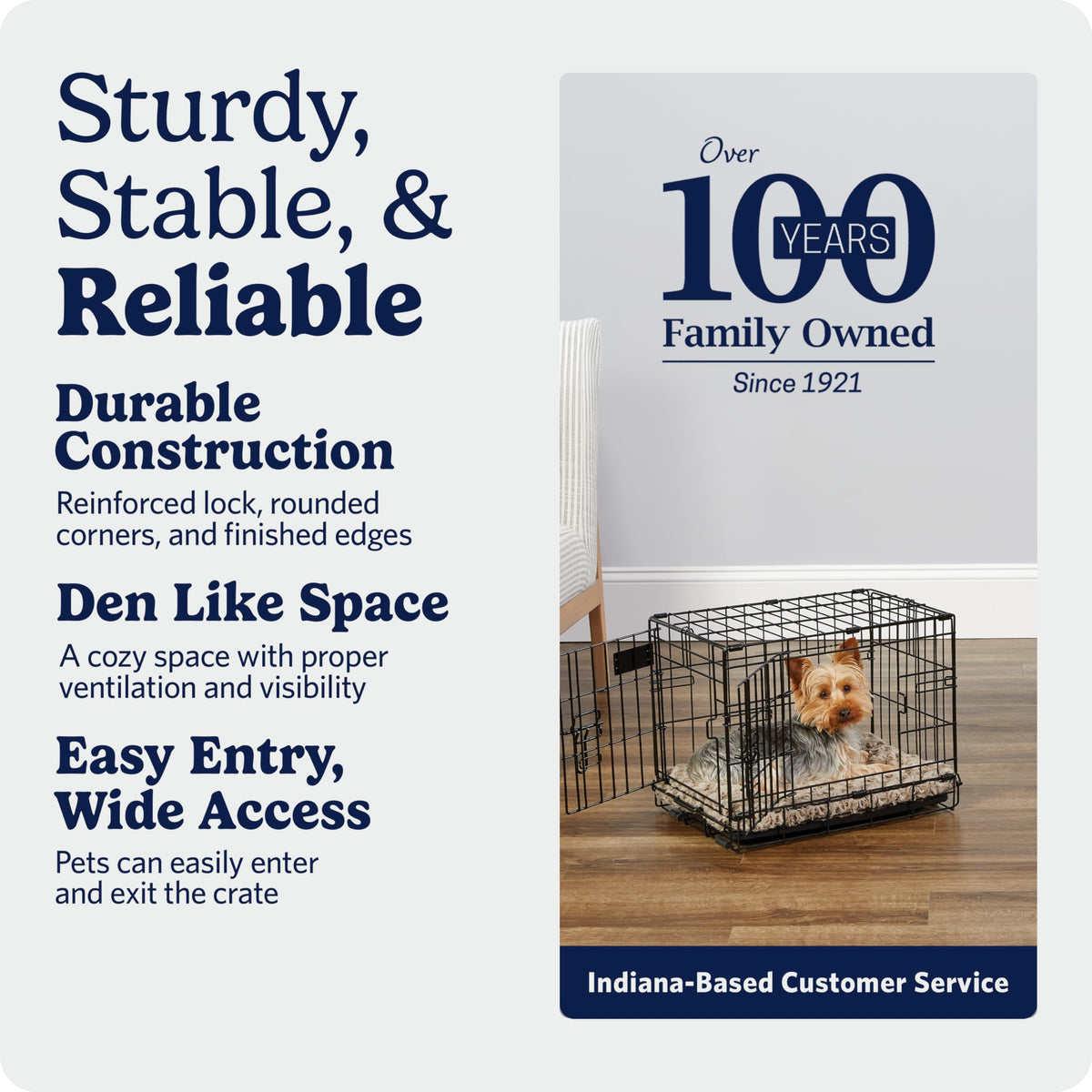 Midwest 36-Inch Single Door iCrate, for Medium-Large Breeds, 41-70 lbs
