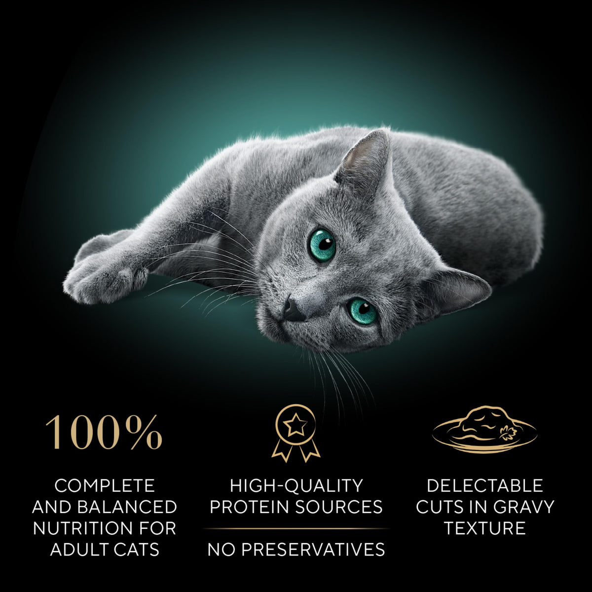 Sheba Perfect Portions Cuts Wet Cat Food, Salmon & Tuna, 2.6 oz, 12 ct, 2pk