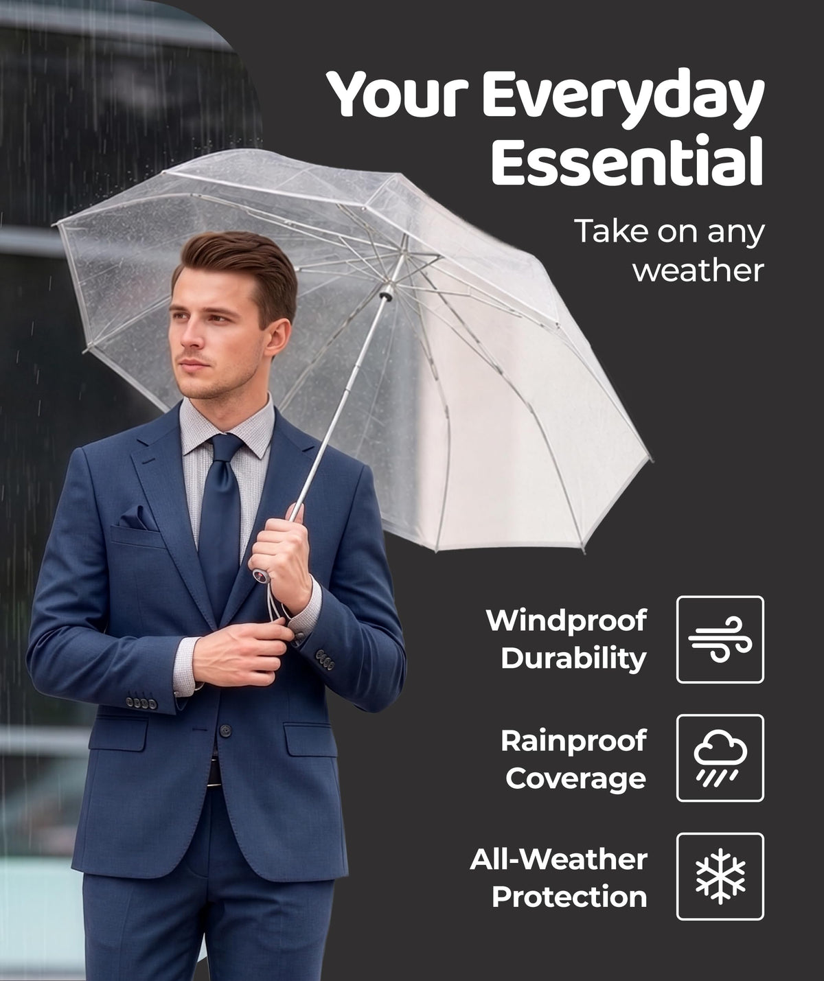 Windproof Travel Umbrella