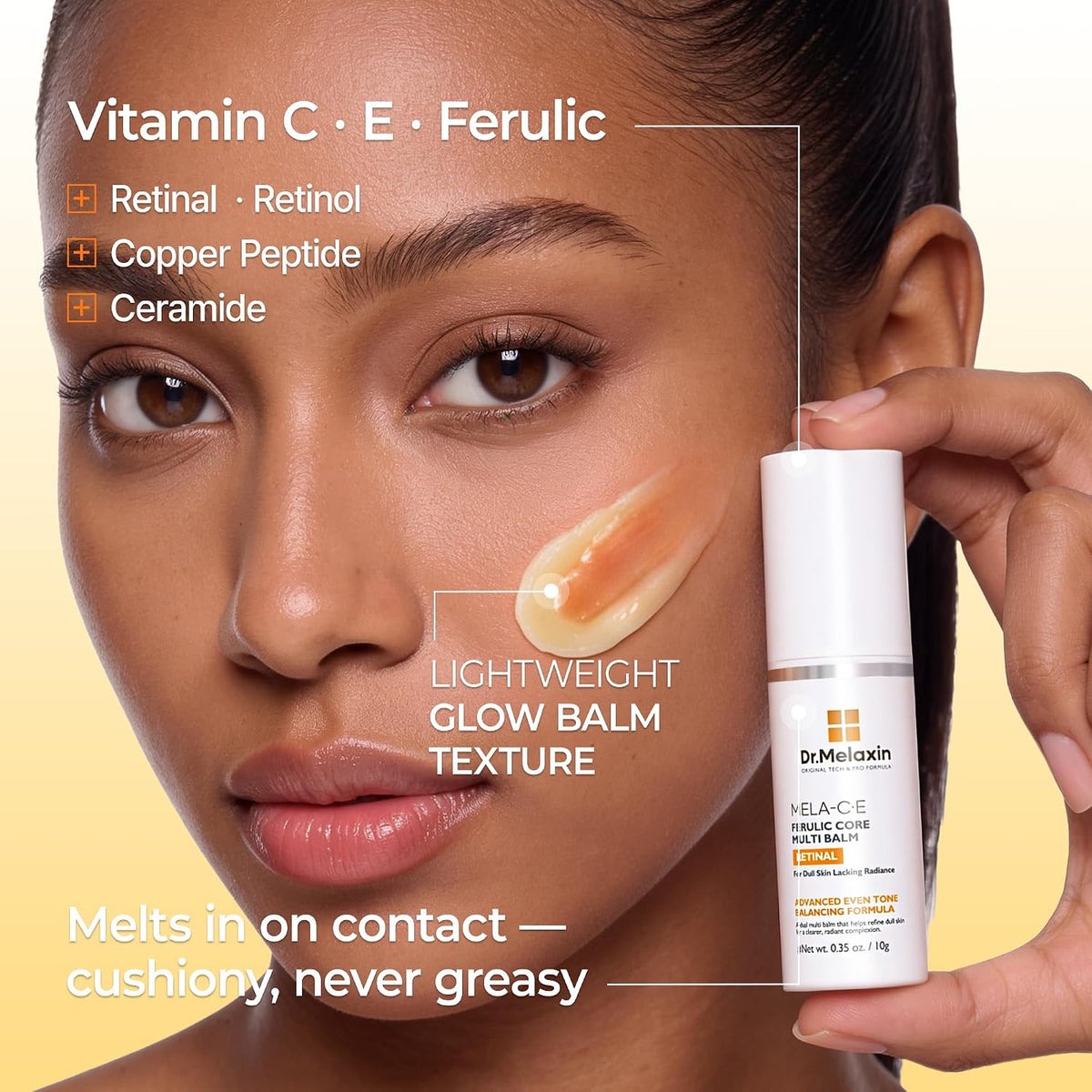 Collagen Multi Balm Stick, Calcium & Adenosine Korean Wrinkle Stick for Eye, Neck & Face,