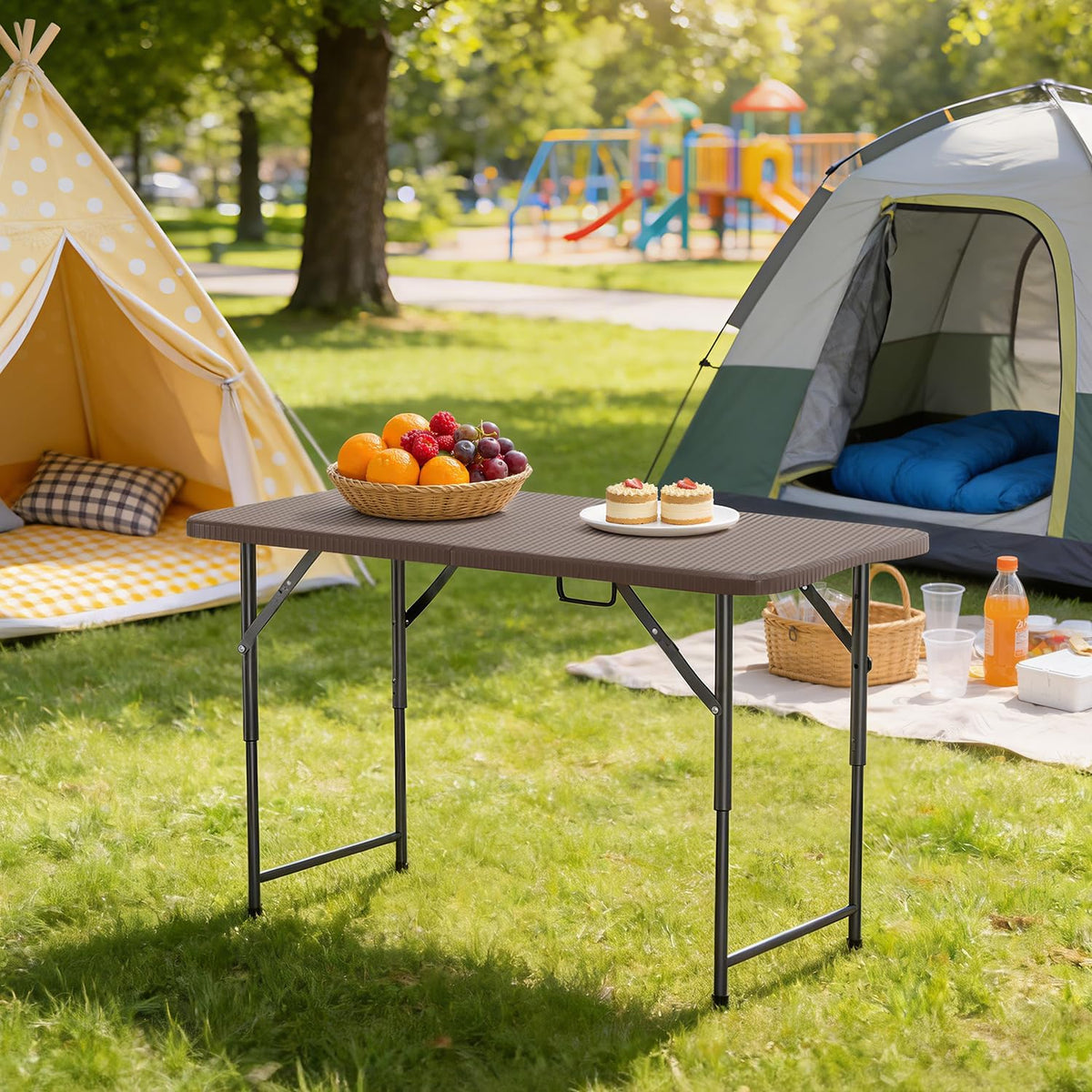 BestOffice | 6FT Folding Table | Black | Portable Plastic Table Father Jim Norris notebooks