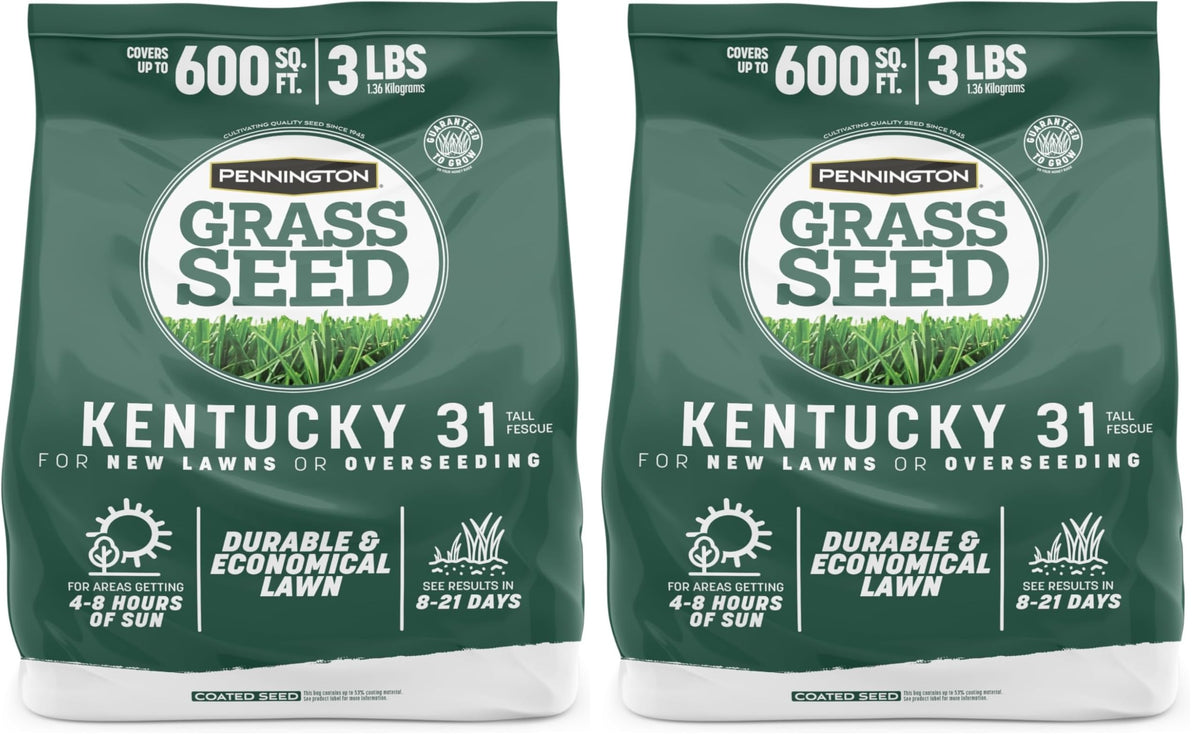 Pennington Kentucky 31 Tall Fescue Grass Seed, Drought-Resistant, 7 LB Father Jim Norris notebooks