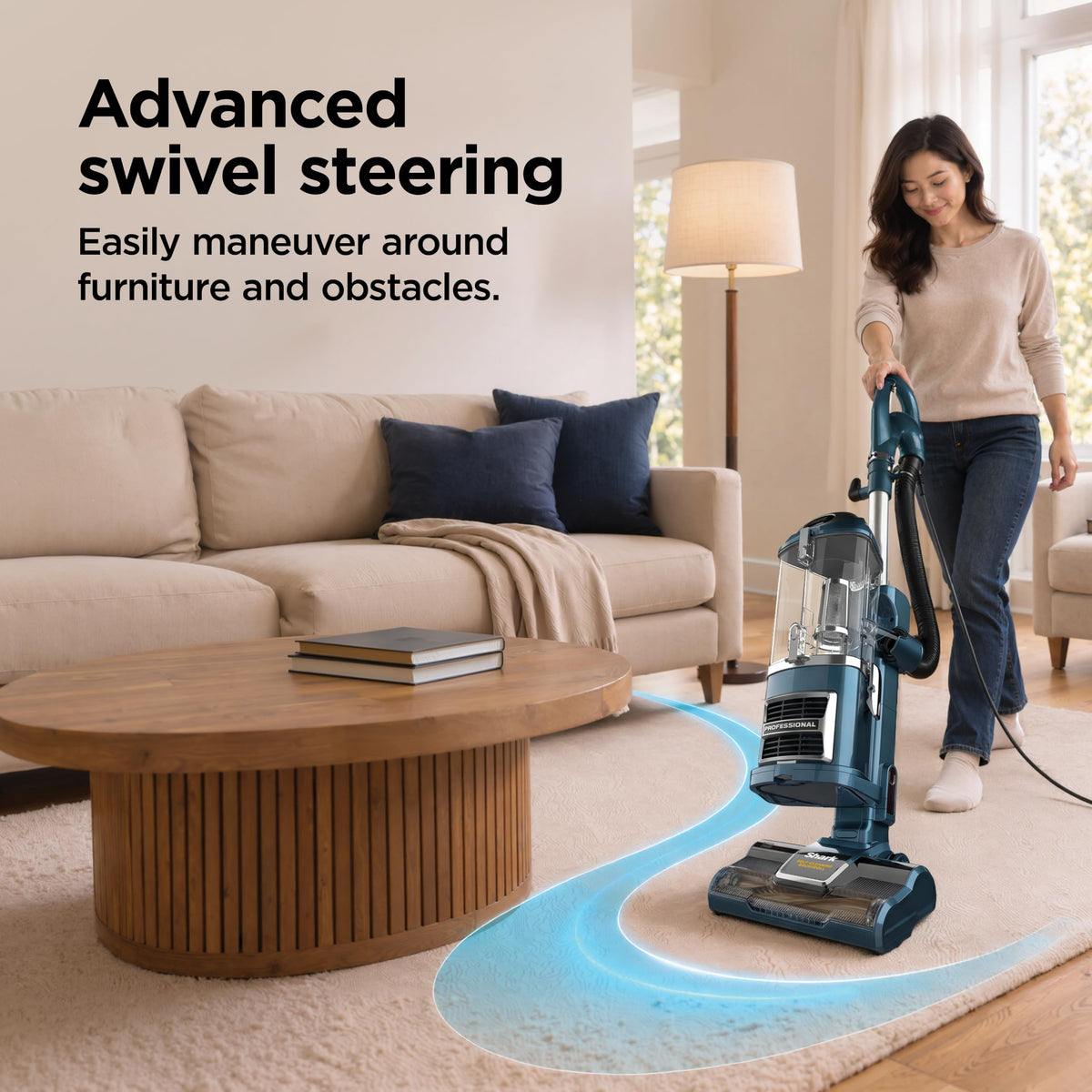 Shark Navigator Lift-Away Upright Vacuum Cleaner, HEPA, Lavender, NV352