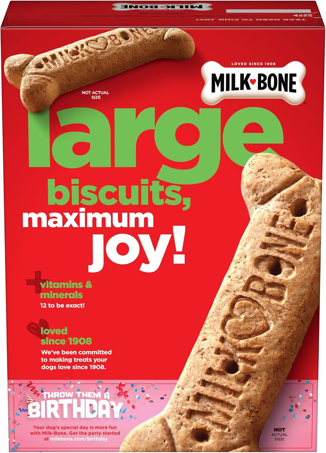 Milk-Bone Original Biscuits Large Dog Treats, 24 Ounce (Pack of 12) Father Jim Norris notebooks