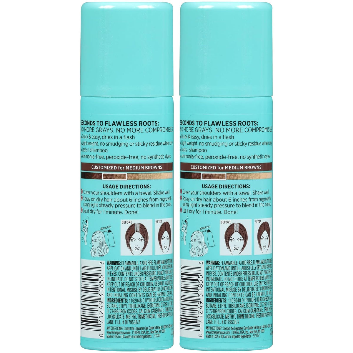 L'Oreal Paris Magic Root Gray Hair Cover Up, Dark Blonde, 2 oz Father Jim Norris notebooks