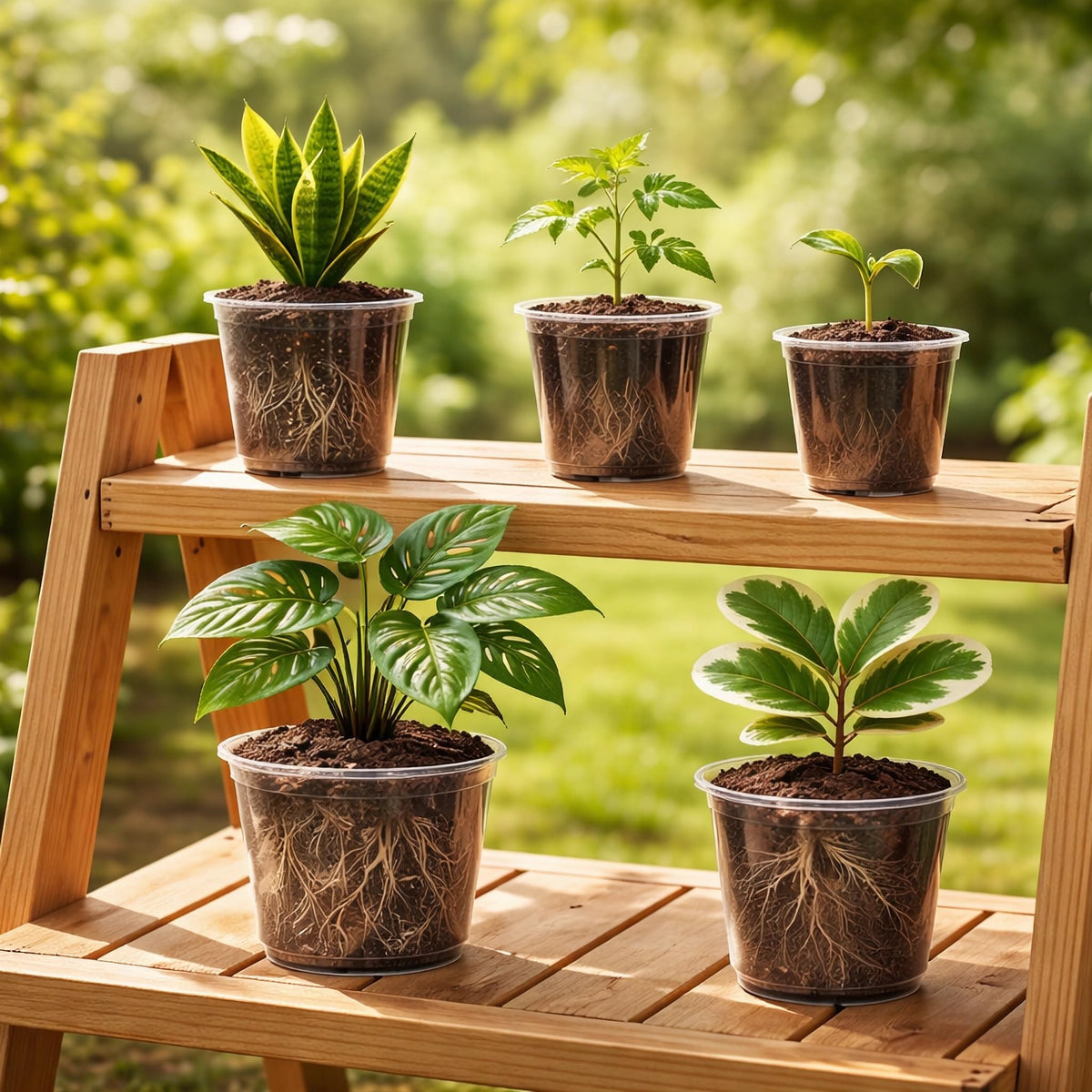 Bluepro Clear Nursery Pots with Humidity Domes, 4 Inch, 30-Pack Father Jim Norris notebooks
