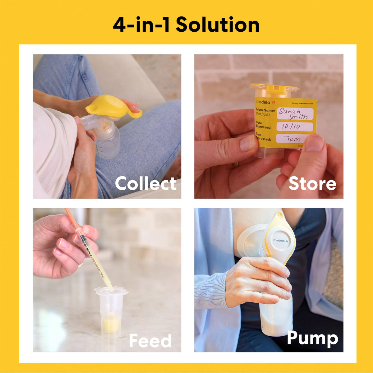 Medela Harmony Manual Breast Pump, On-the-Go, More Milk Output