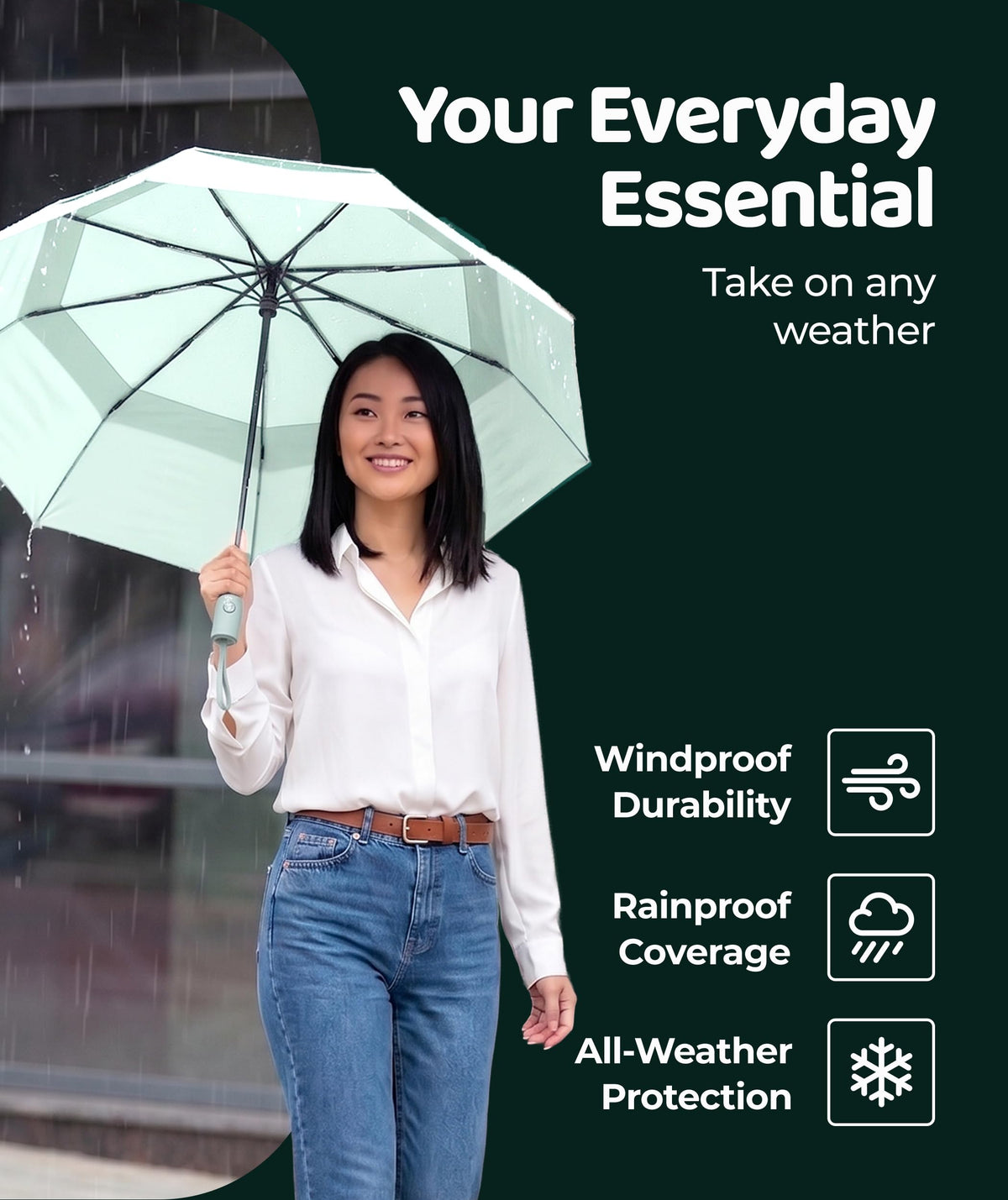 Windproof Travel Umbrella