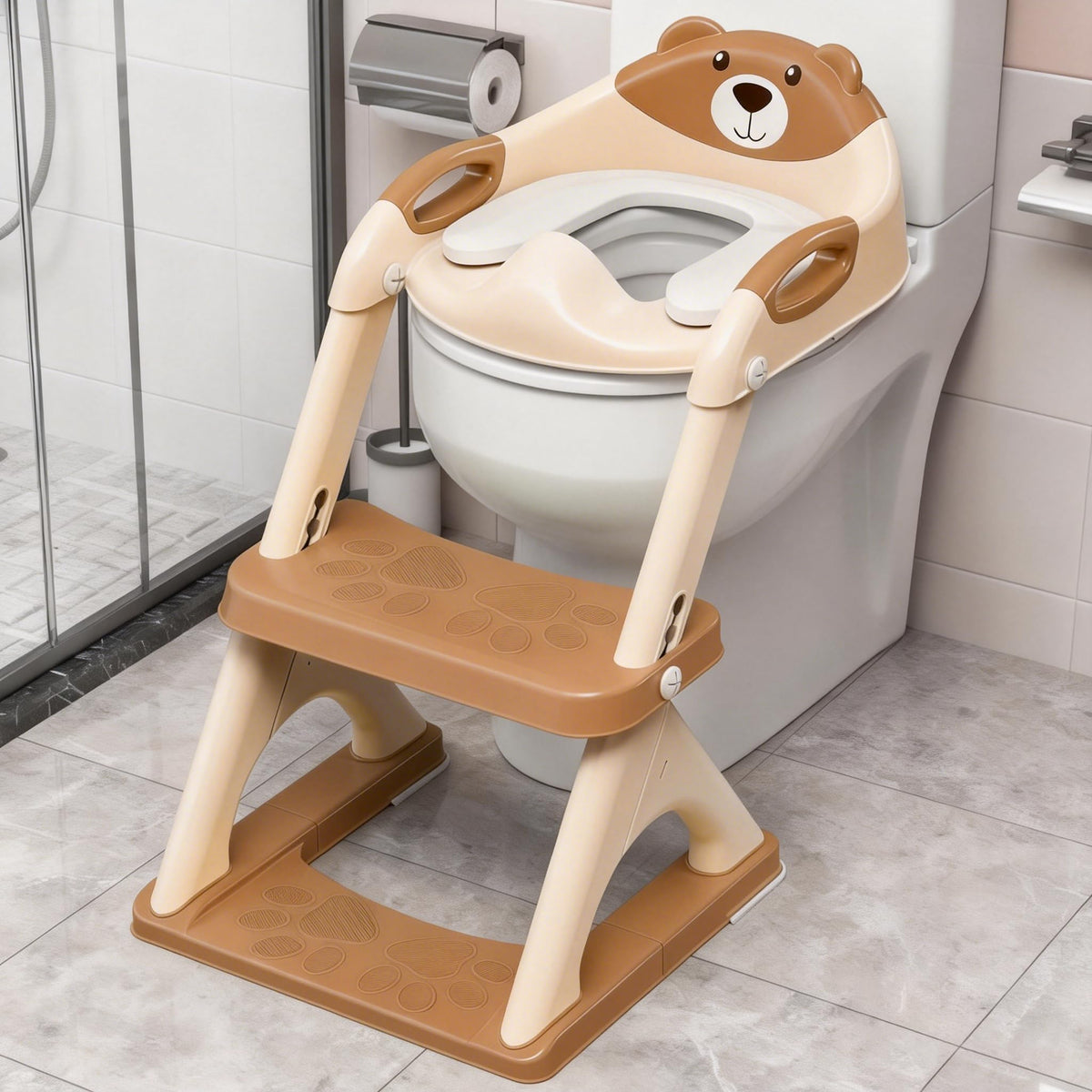 Potty Training Toilet for Toddlers, 2-in-1 Potty Training seat, Anti-Slip