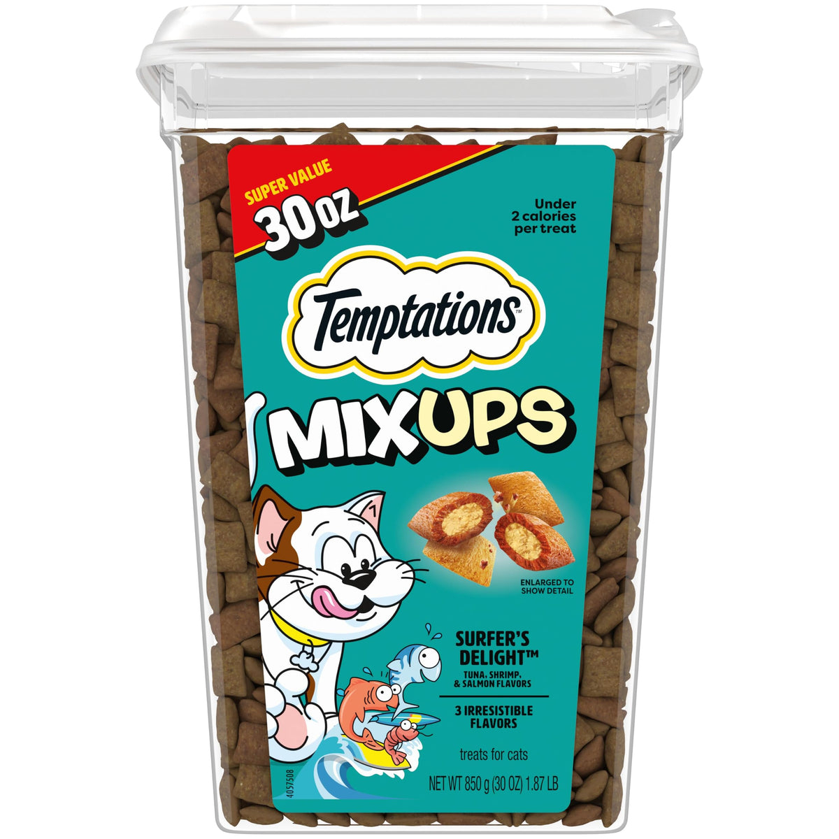 Temptations MixUps Crunchy Cat Treats, Surfer's Delight, 16 oz Father Jim Norris notebooks