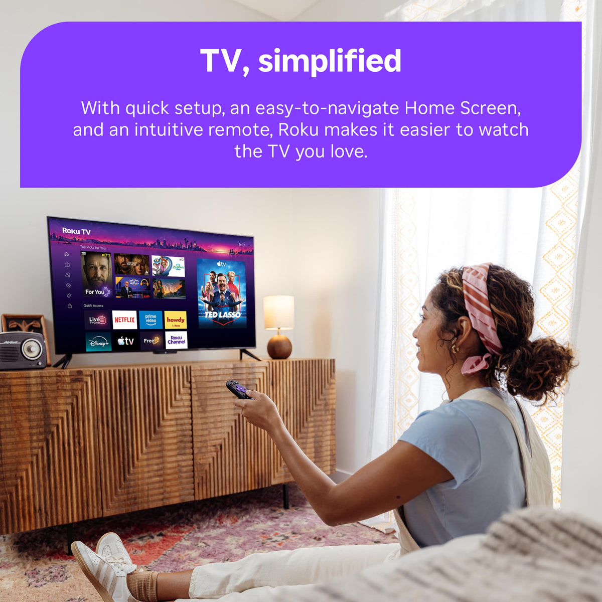 Roku 55-Inch Select Series Smart TV 2026-4K (2160p) QLED TV TV Father Jim Norris notebooks