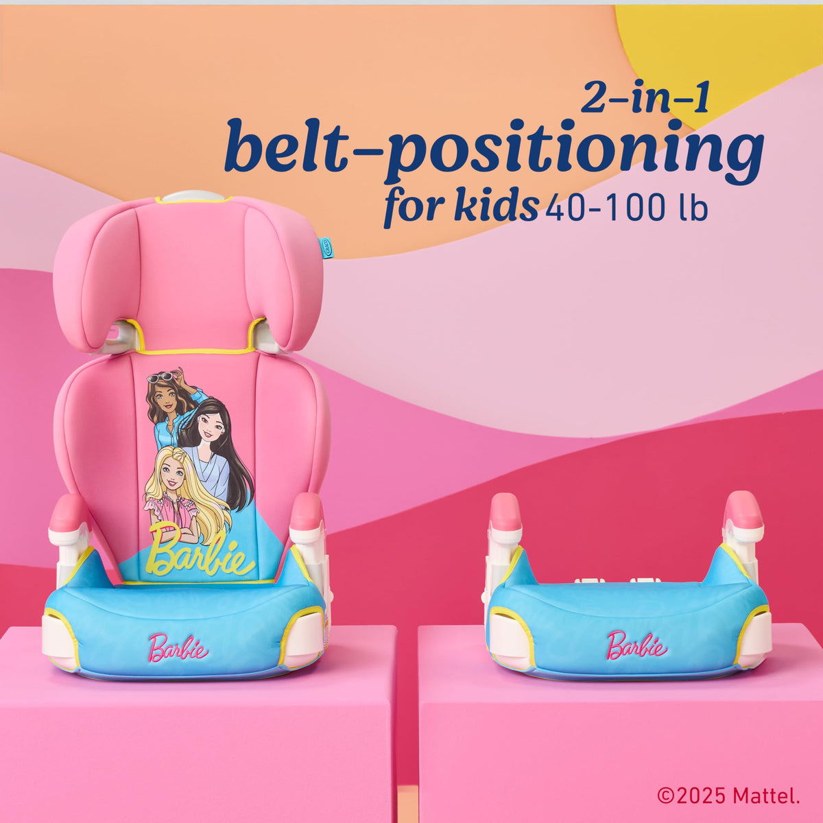 Graco TurboBooster 2.0 Highback & Backless Booster Booster Car Seat, Freya