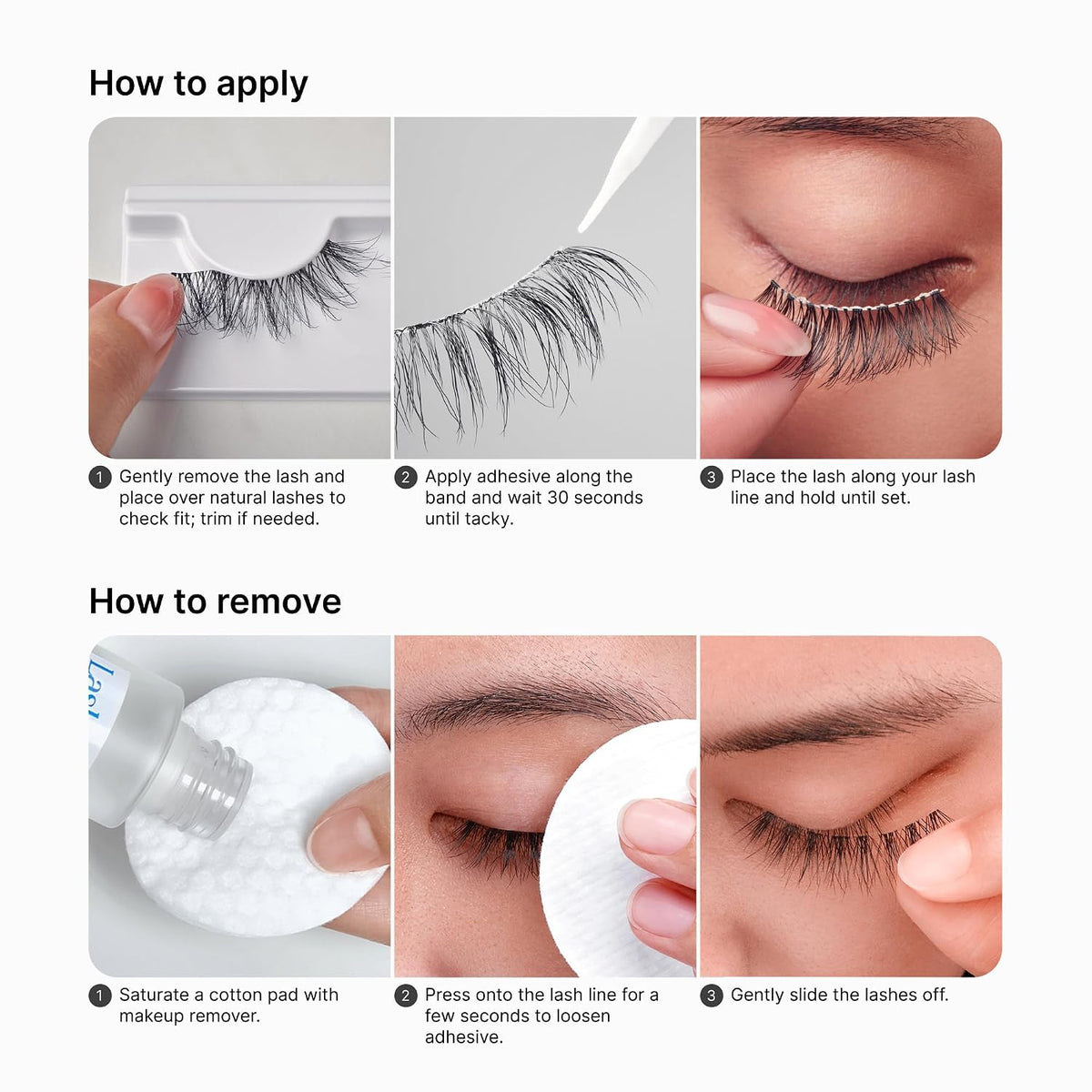 Kiss Lash Adhesive, Lash Glue, 24hr Strip Eyelash Adhesive