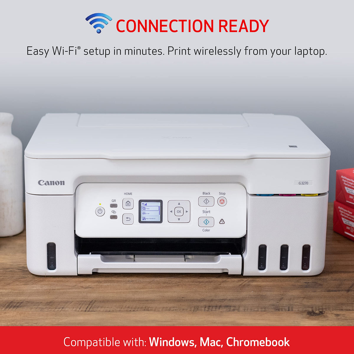 Canon MegaTank G3270 All-in-One Wireless Color Printer Father Jim Norris notebooks