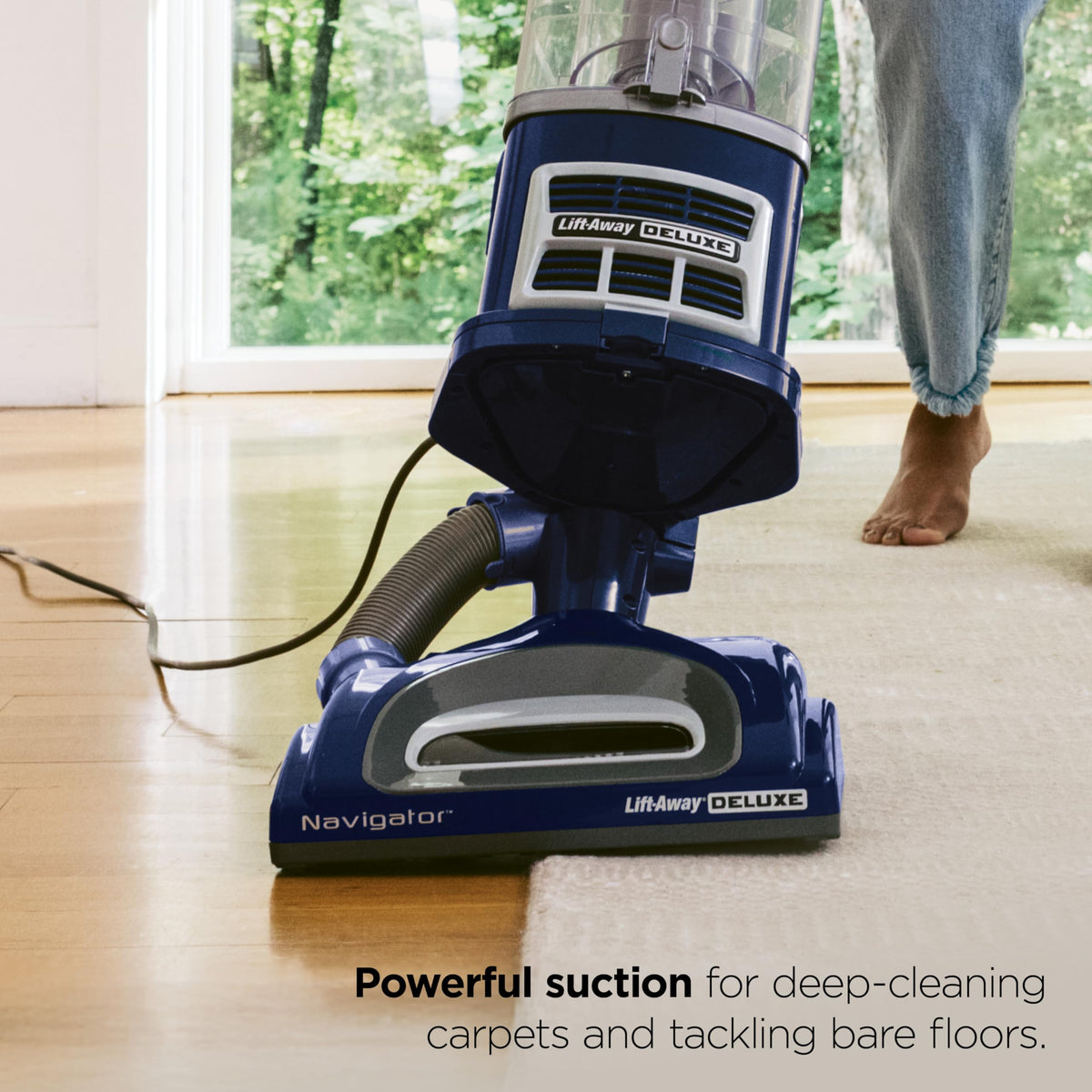 Shark Navigator Lift-Away Upright Vacuum Cleaner, HEPA, Lavender, NV352