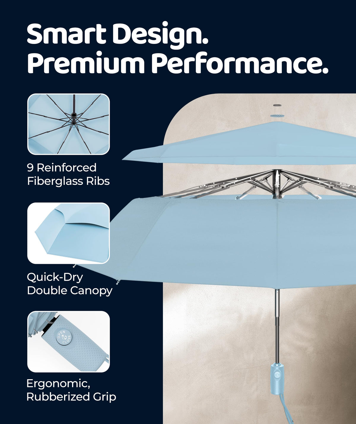 Windproof Travel Umbrella