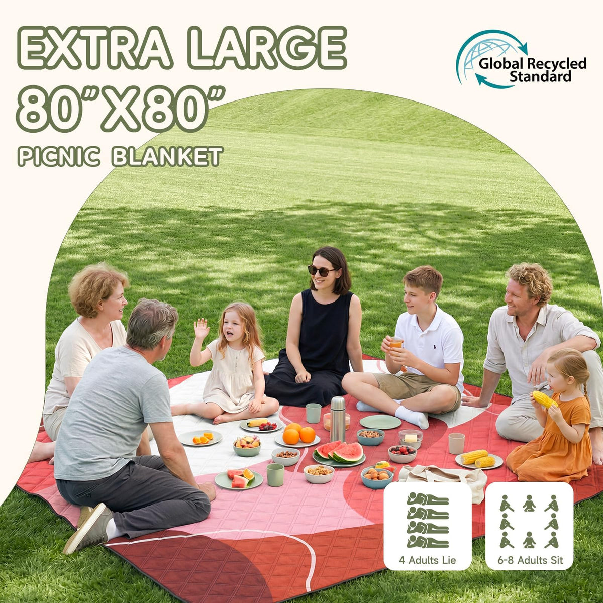 Genovega Waterproof Beach Blanket Picnic Outdoor Mat Rug Extra Large Portable Umbrella Wagon Folding Pop Tent Sun Shelter Shade Canopy Ball Cart Cool Cabana Anchor Fan Mesh Bag Tote Toallas Manta Father Jim Norris notebooks