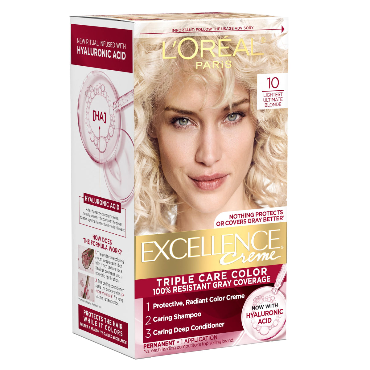 L'Oreal Paris Excellence Crème Hair Color, 4AR Dark Chocolate Brown Father Jim Norris notebooks