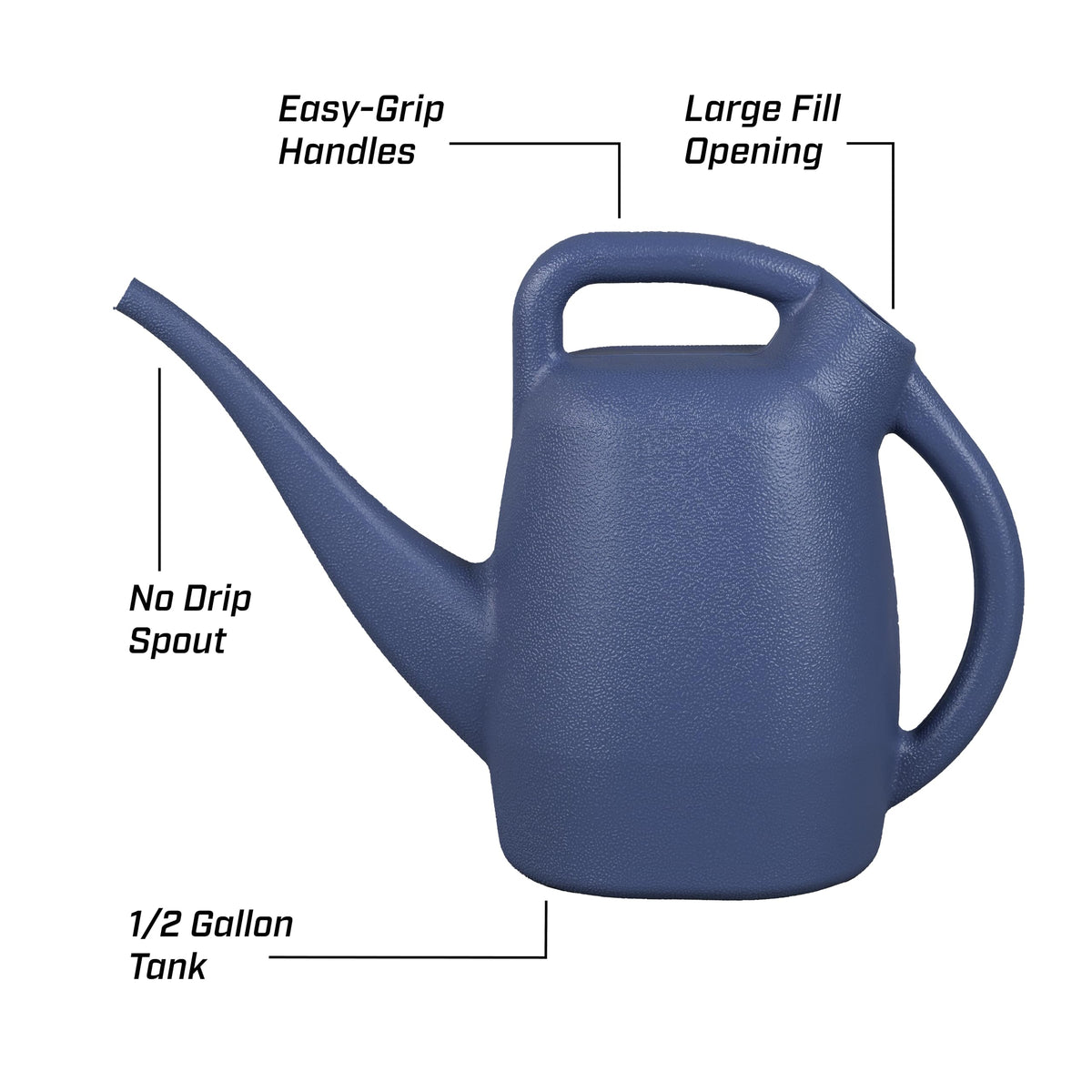 CHAPIN 48000 1/2-Gallon Watering Can, Lightweight for Easy Watering Father Jim Norris notebooks