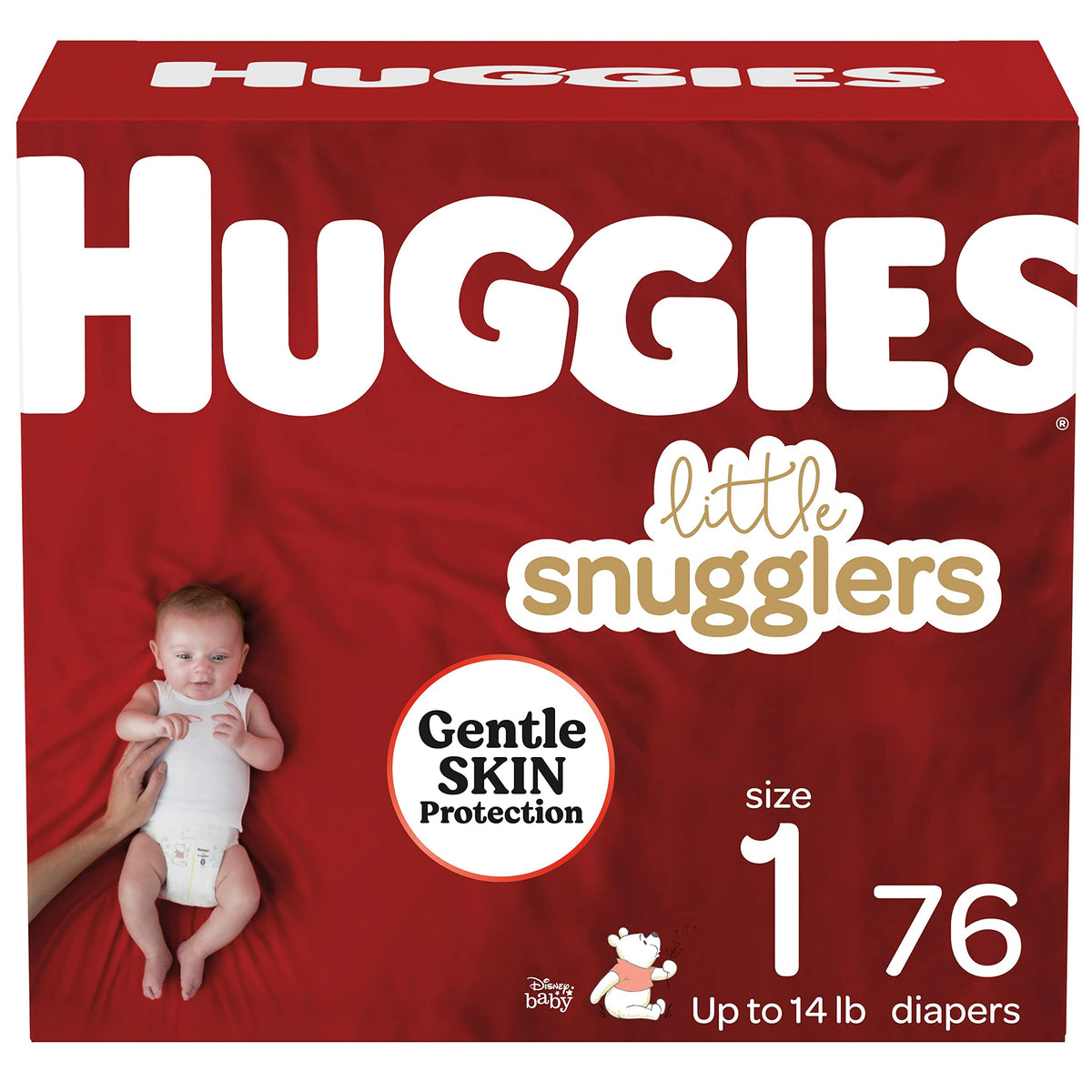 Huggies Little Snugglers Newborn Diapers, 144 Count