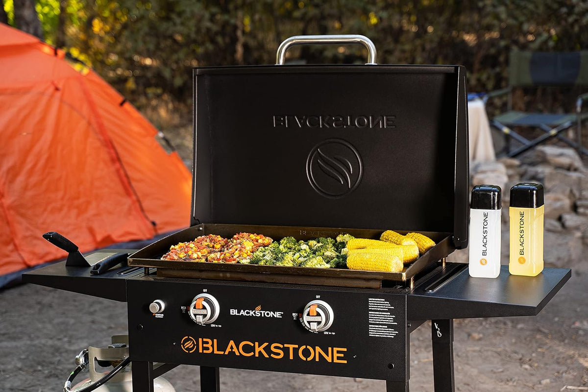 Blackstone® 1883 Original 28" Omnivore Griddle with Hood, Black Father Jim Norris notebooks