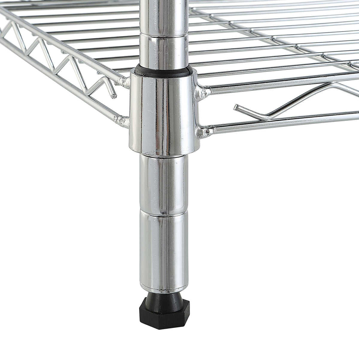 Amazon Basics 5-Shelf Adjustable Heavy Duty Steel Wire Storage Shelves for Garage
