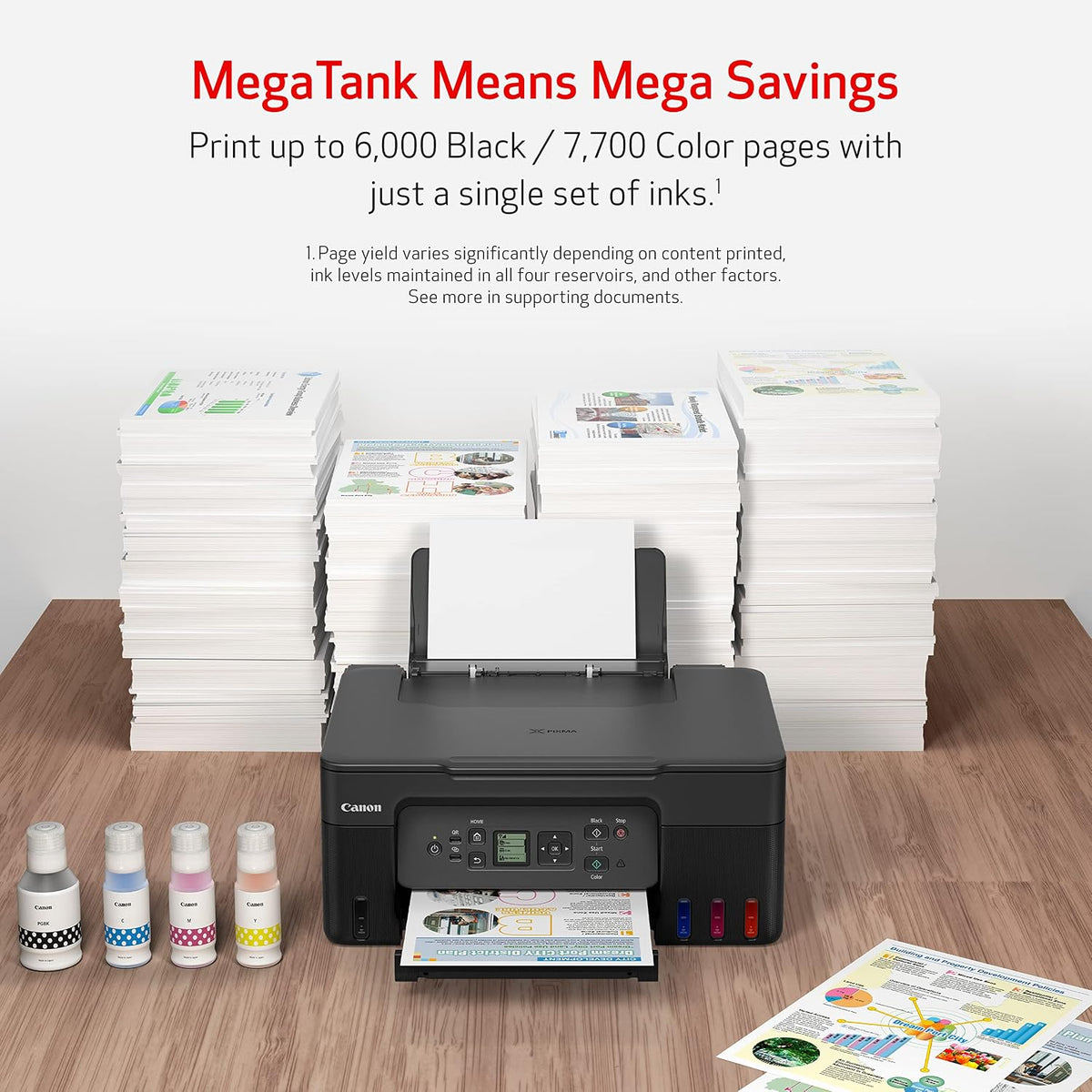Canon MegaTank G3270 All-in-One Wireless Color Printer Father Jim Norris notebooks