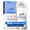Secret Clinical Antiperspirant Deodorant for Women, Completely Clean 2.6 oz