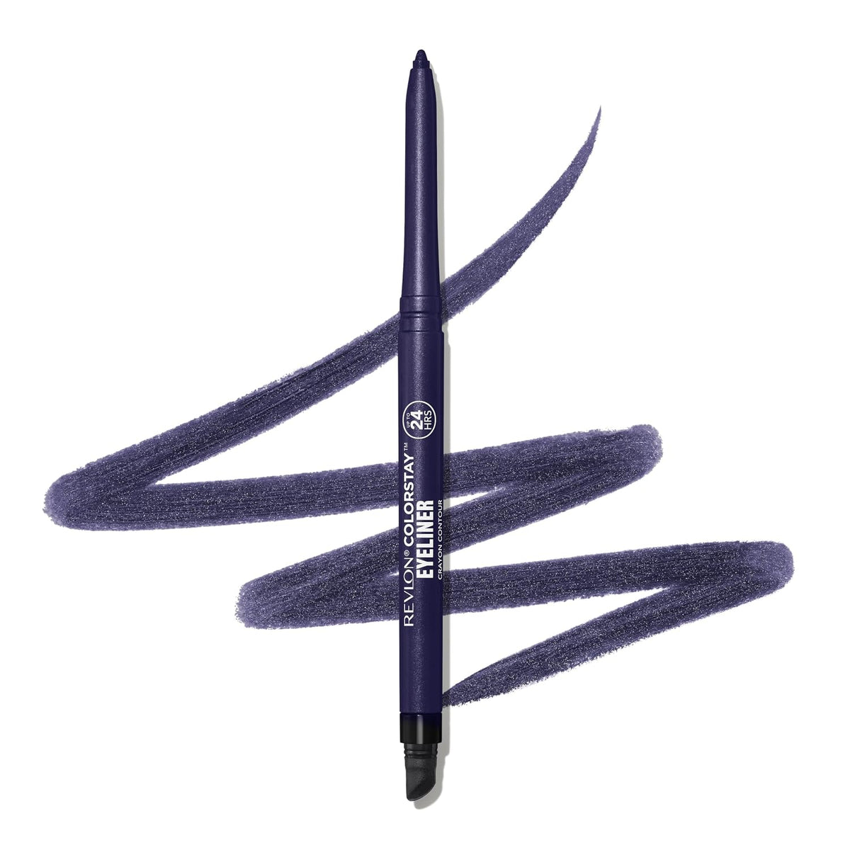 REVLON ColorStay Pencil Waterproof Eyeliner, 204 Charcoal, 0.01 oz