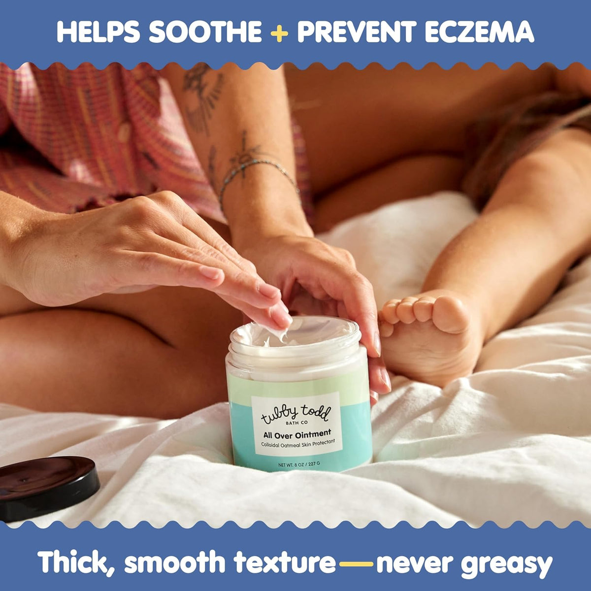 Tubby Todd All Over Ointment, Baby Eczema Cream for Sensitive Skin