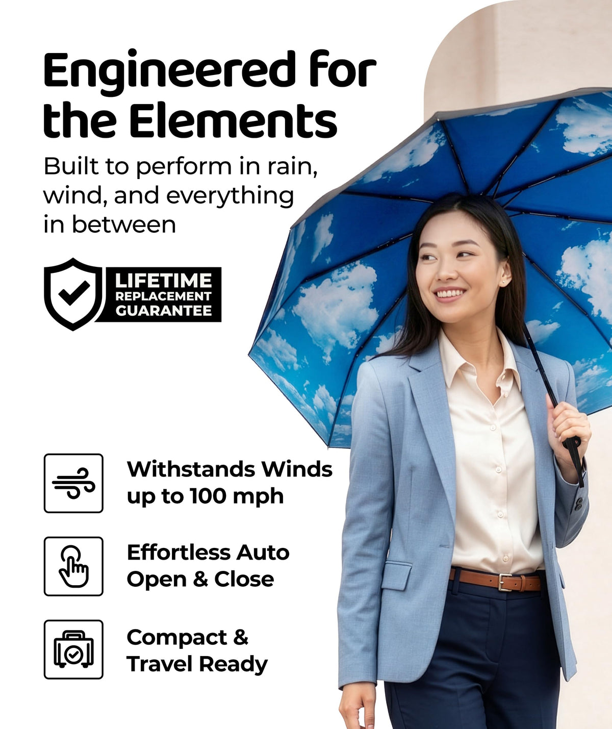 Windproof Travel Umbrella