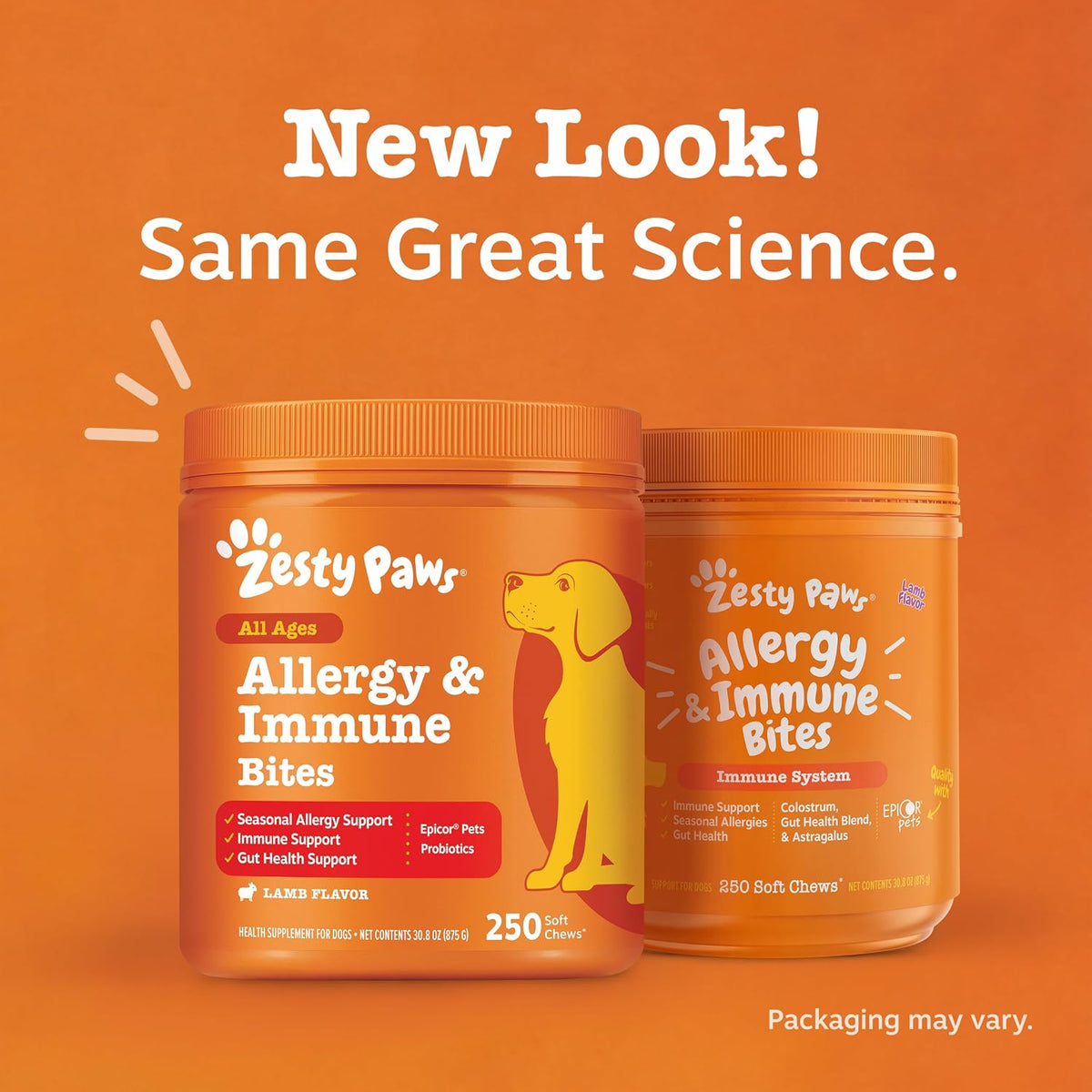 Zesty Paws Dog Allergy Chews - Dog Allergy Relief, Lamb, 90 Ct Father Jim Norris notebooks