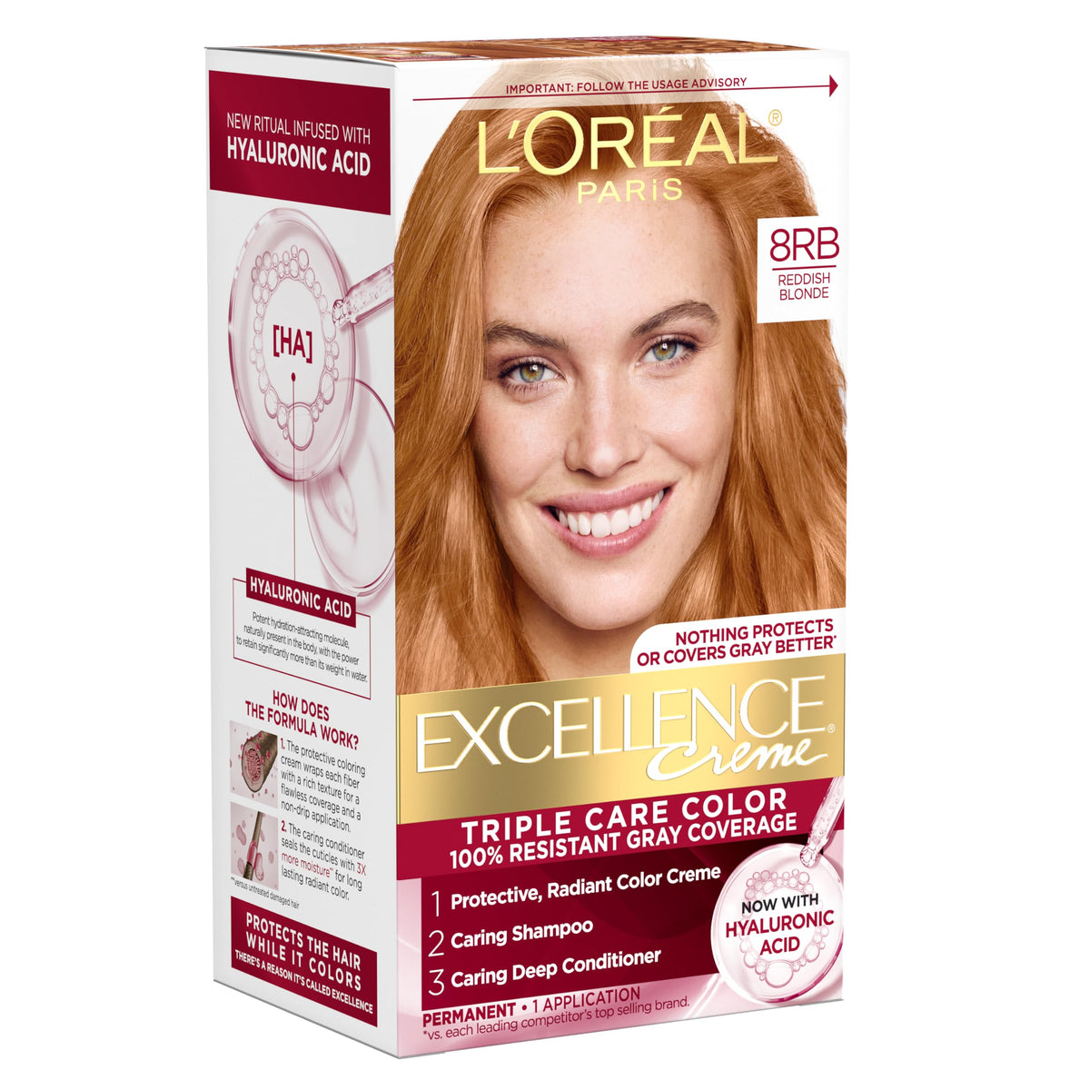 L'Oreal Paris Excellence Crème Hair Color, 4AR Dark Chocolate Brown Father Jim Norris notebooks