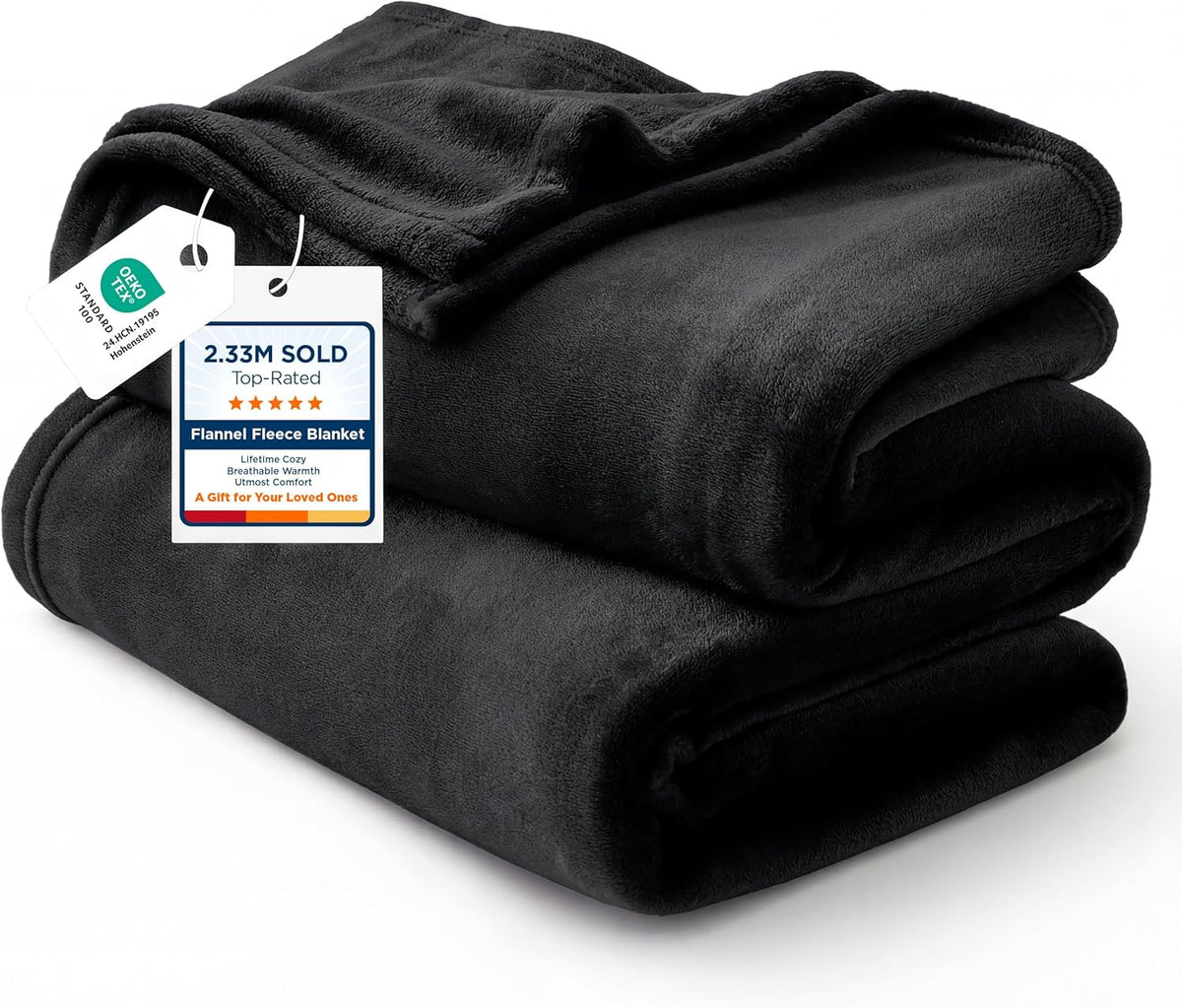 Bedsure Fleece Bed Blankets Queen Size