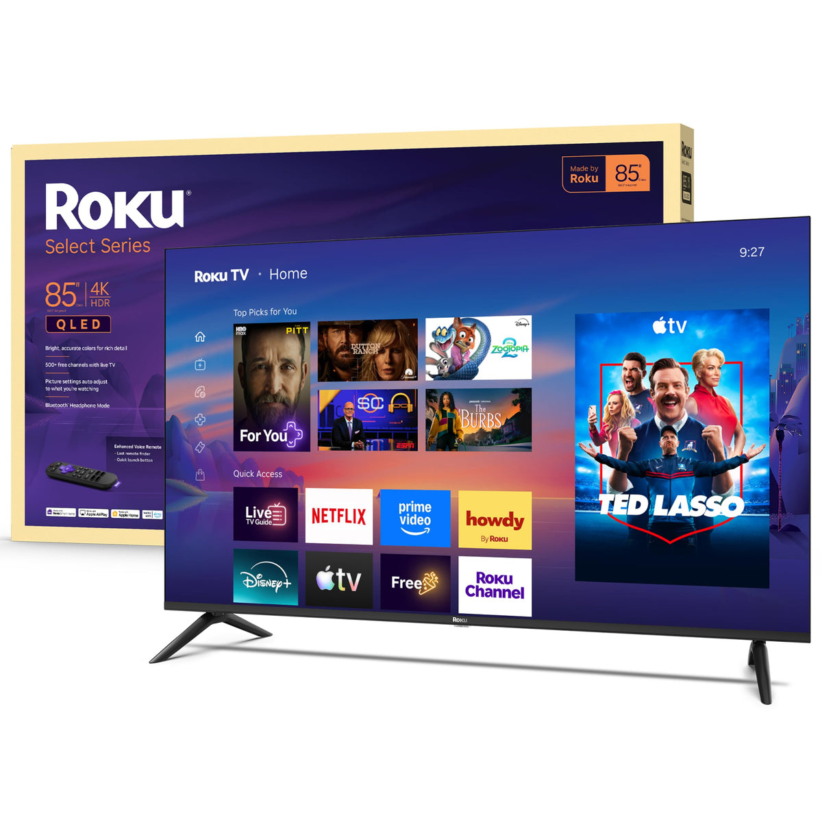 Roku 55-Inch Select Series Smart TV 2026-4K (2160p) QLED TV TV Father Jim Norris notebooks