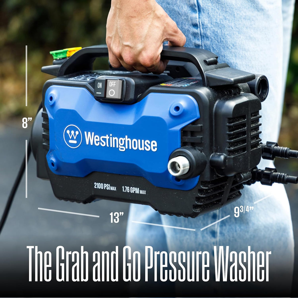 Westinghouse ePX3100s Electric Pressure Washer, 2100 Max PSI 1.76 Max GPM with Foam Cannon and Turbo Nozzle, for Cars/Fences/Driveways/Home/Patios Father Jim Norris notebooks