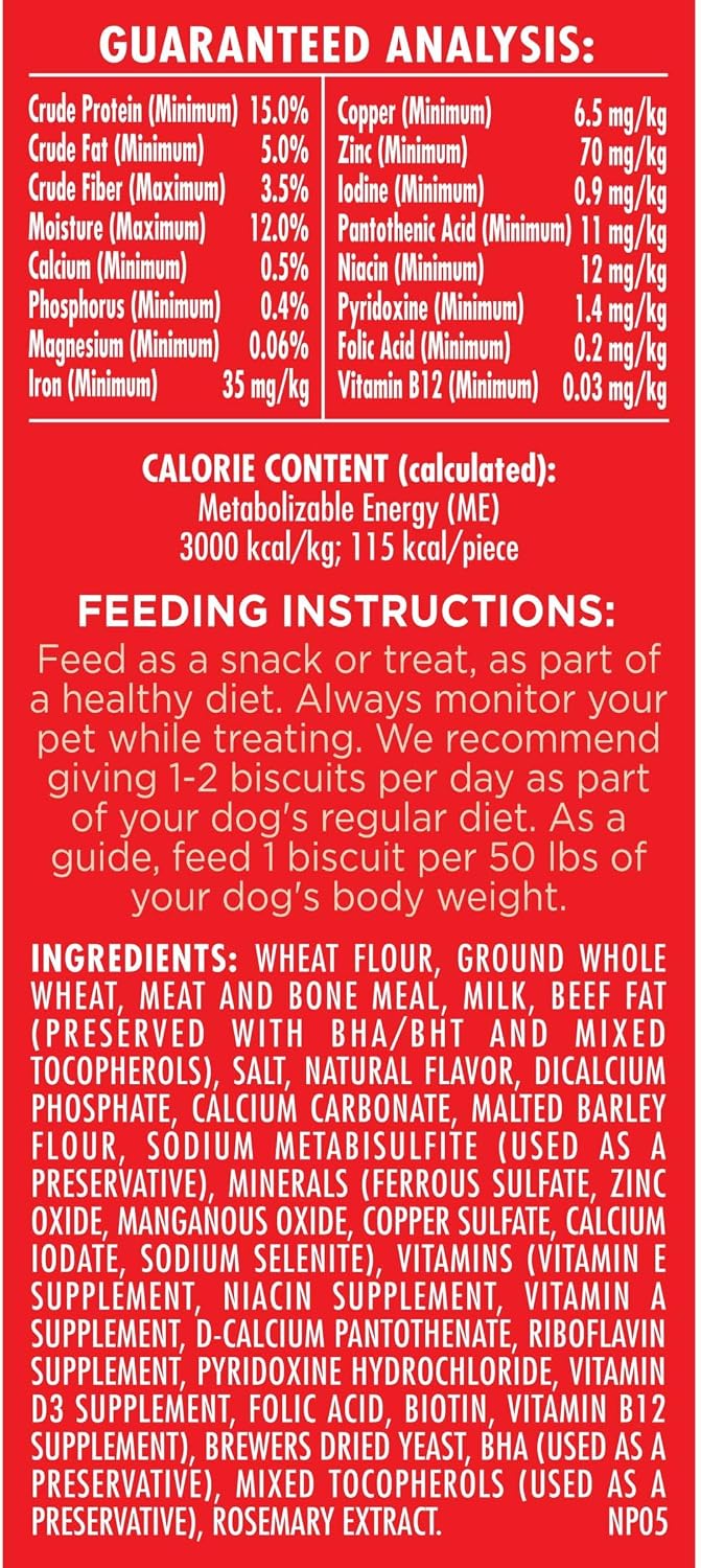 Milk-Bone Original Biscuits Large Dog Treats, 24 Ounce (Pack of 12) Father Jim Norris notebooks