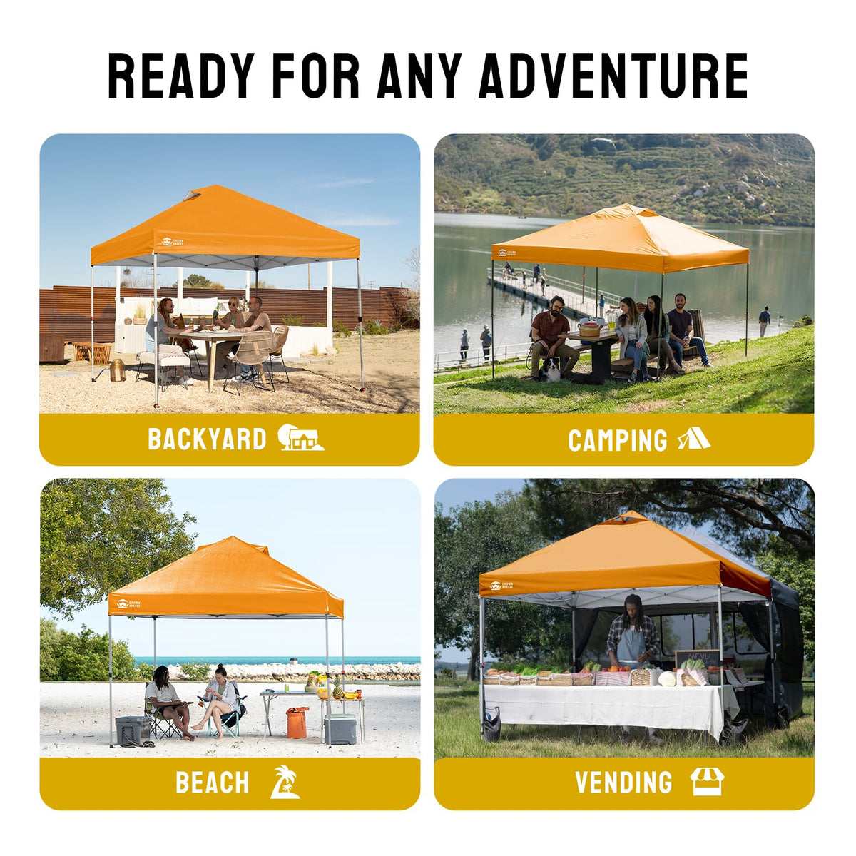 CROWN SHADES 10x10 Pop Up Canopy Tent with One Push Setup, Blue Father Jim Norris notebooks