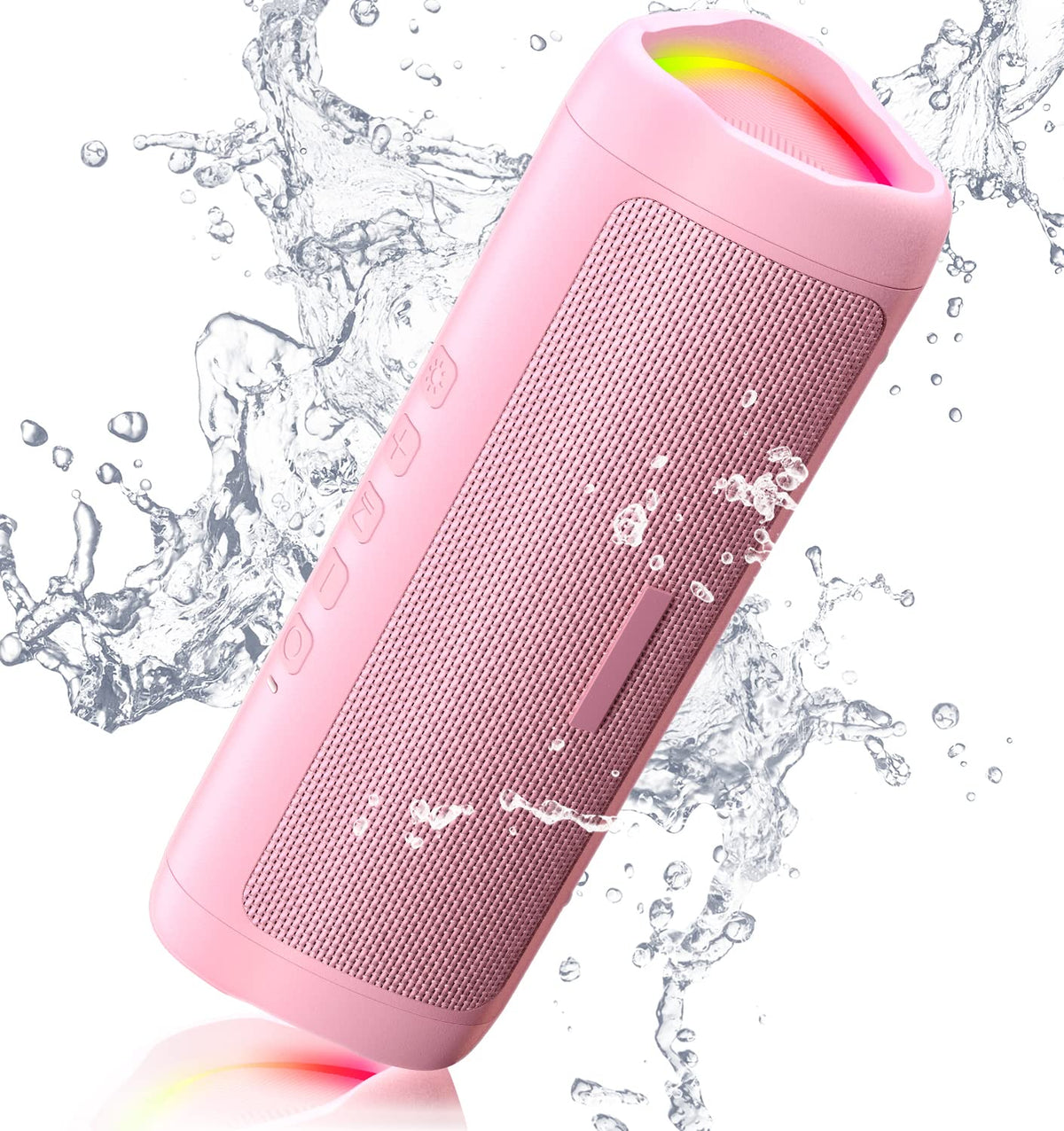 Bluetooth Speaker, 20W HD Sound, Portable Wireless, IPX5 Waterproof, Up to 24H Playtime, TWS Pairing, for Home/Party/Outdoor/Camping/Beach Essentials, Electronic Gadgets, Birthday Gift (Black) Father Jim Norris notebooks