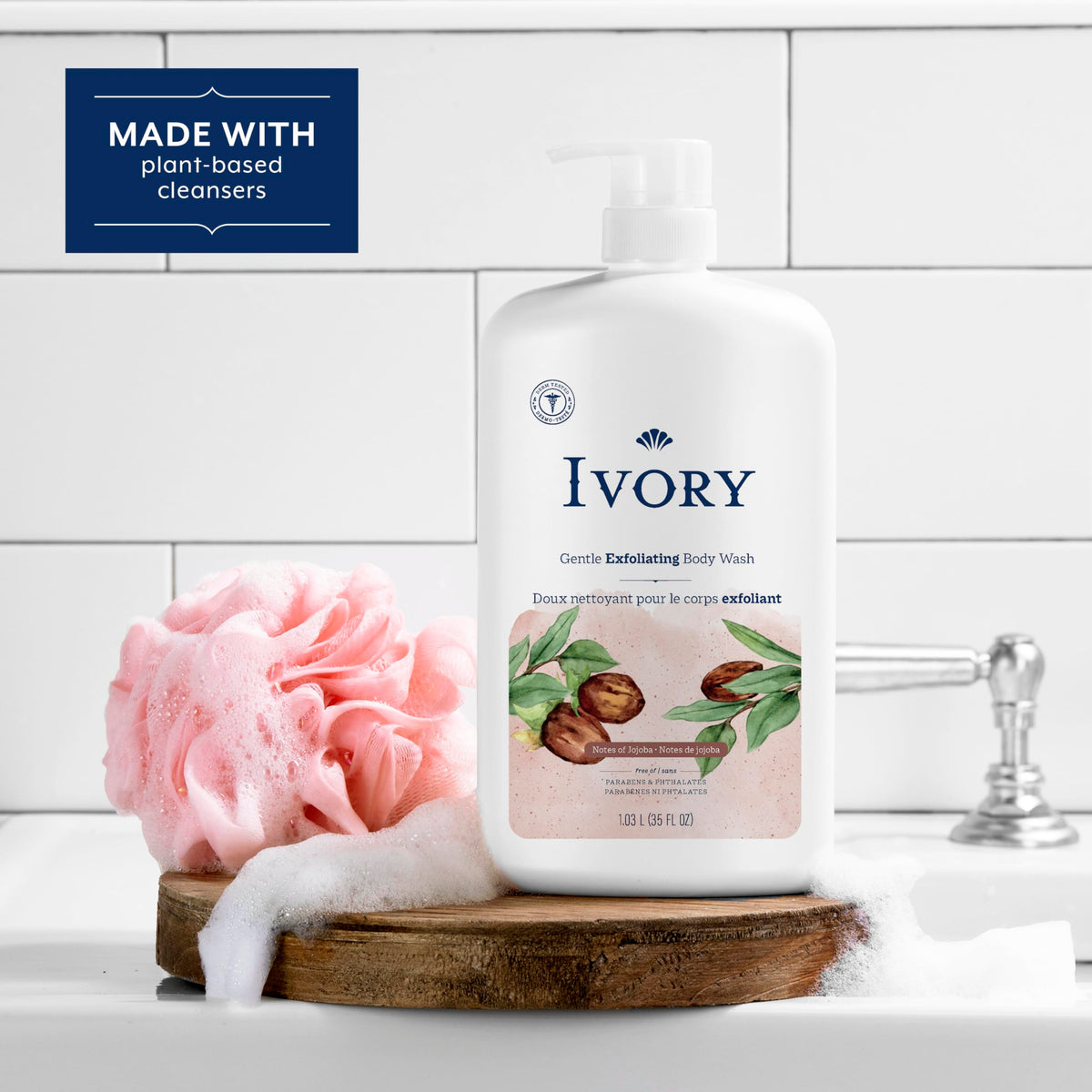 Ivory Body Wash Designed for the Whole Family, Original Scent, 35 fl oz