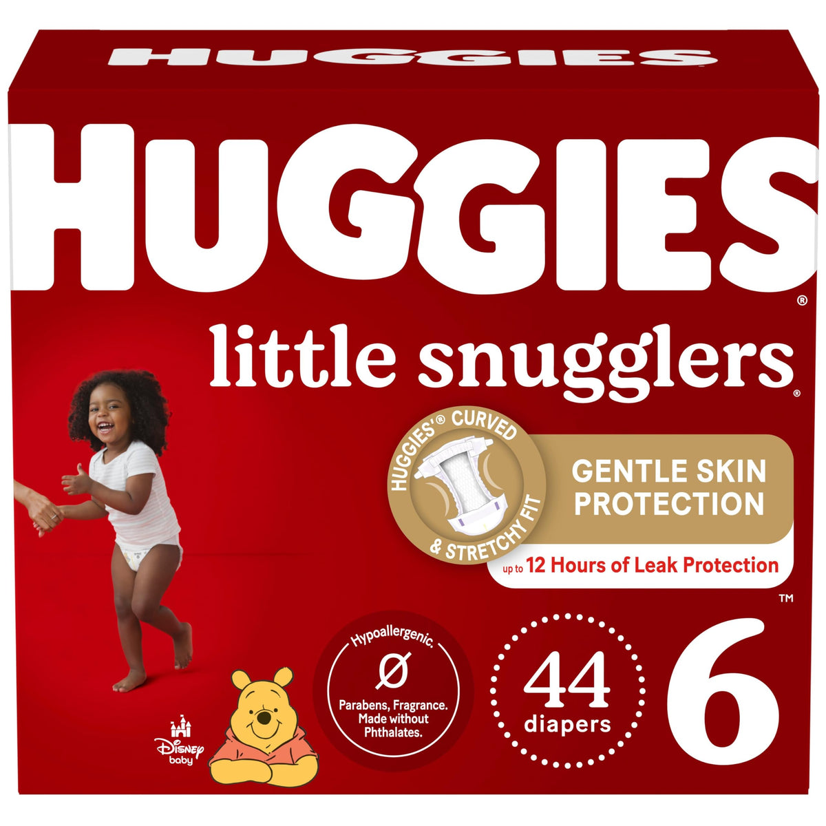 Huggies Little Snugglers Newborn Diapers, 144 Count